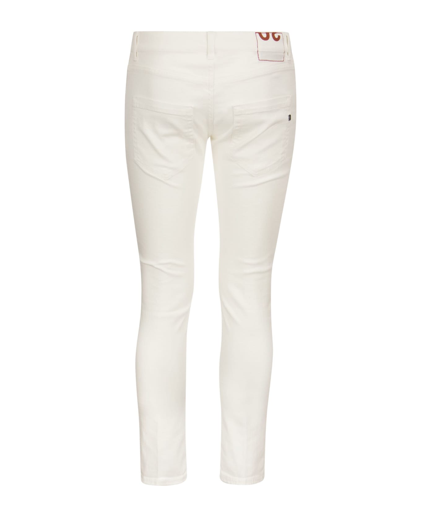 Dondup Mius - Five Pocket Trousers - White デニム