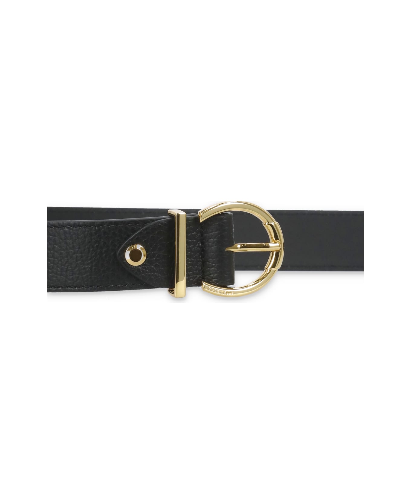 Coccinelle Beth Leather Belt - Black