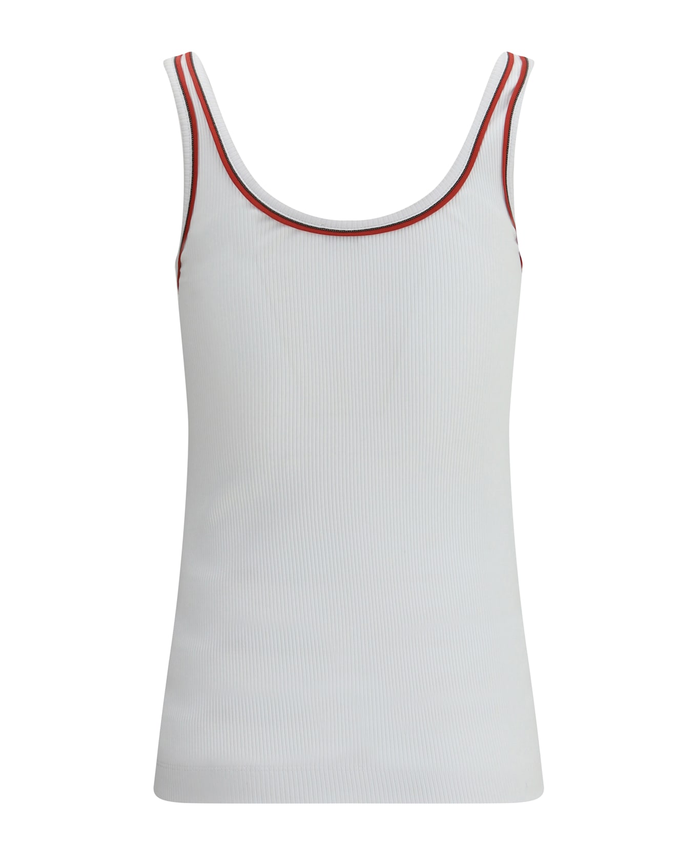 Brunello Cucinelli Ribbed Design Top
