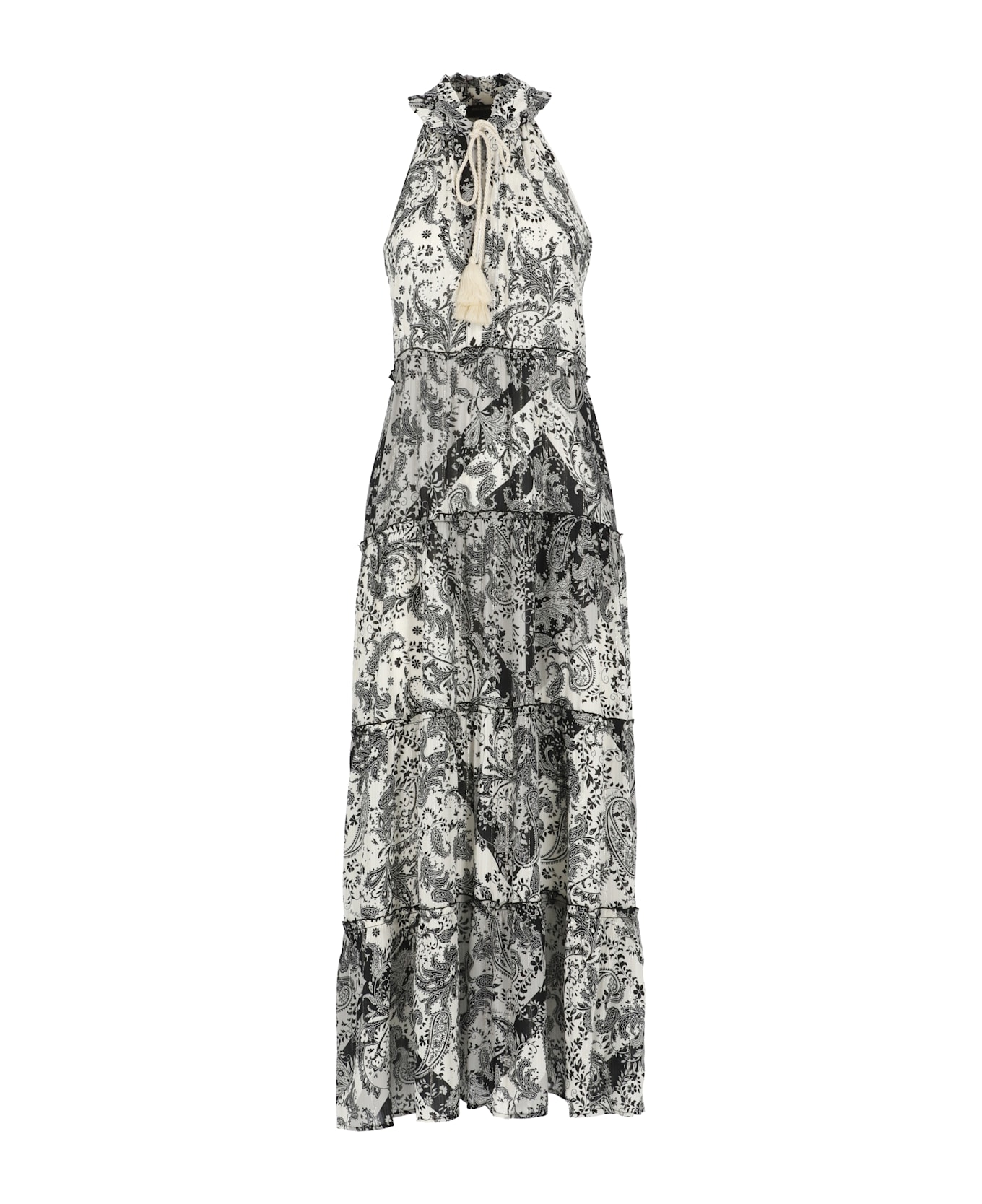 Miss Bikini Viscose Caftan - Ivory