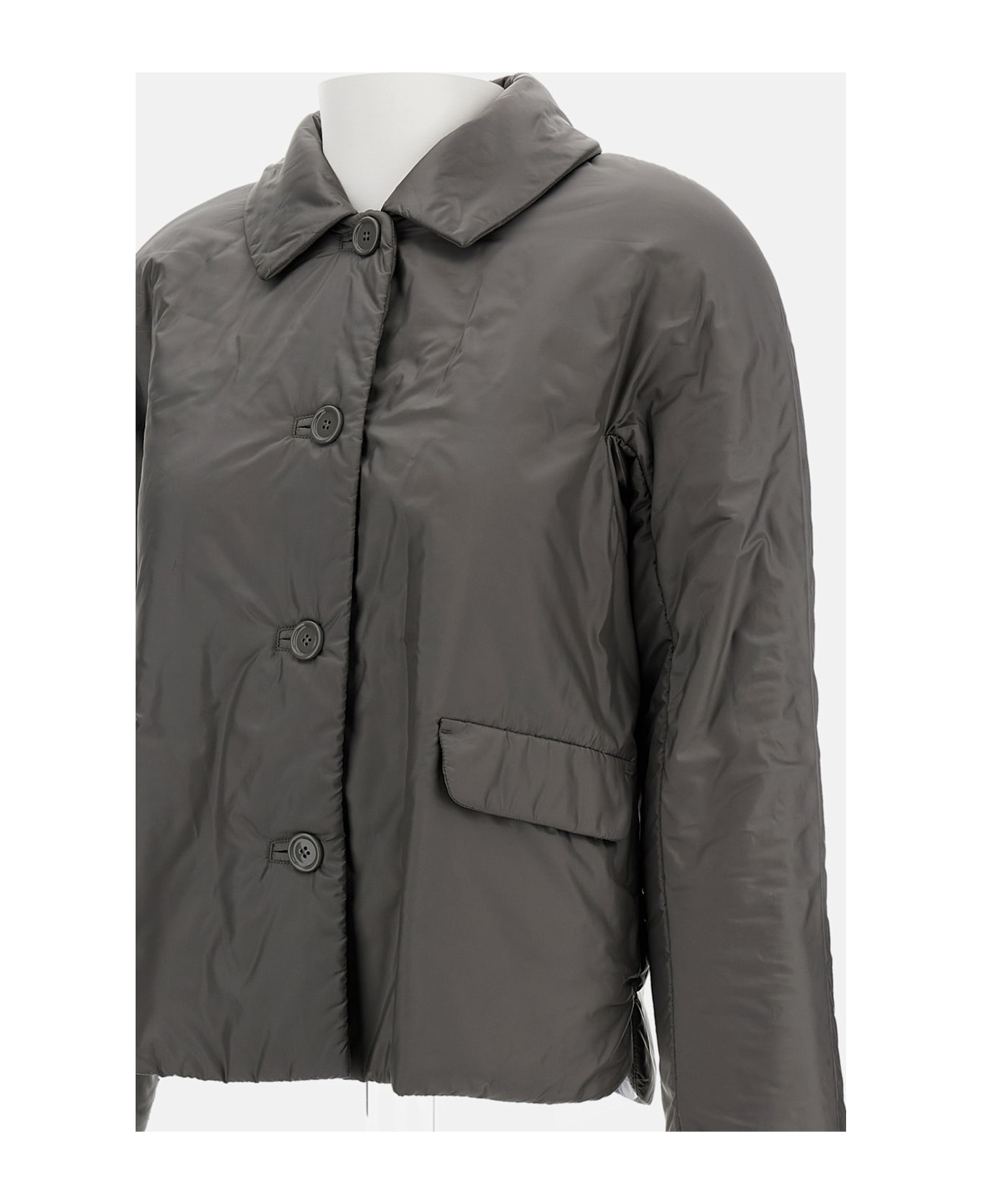 Max Mara The Cube Crop Jacket Greens - ANTRACITE