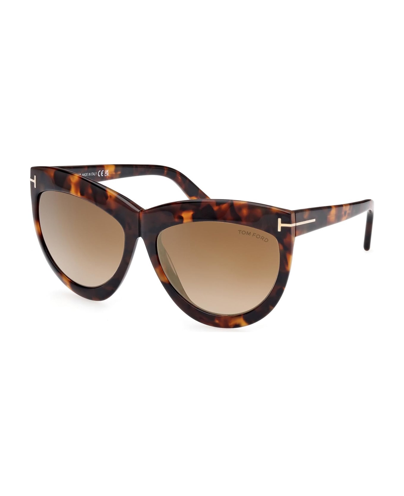 Tom Ford Eyewear Sunglasses - Havana/Marrone sfumato サングラス