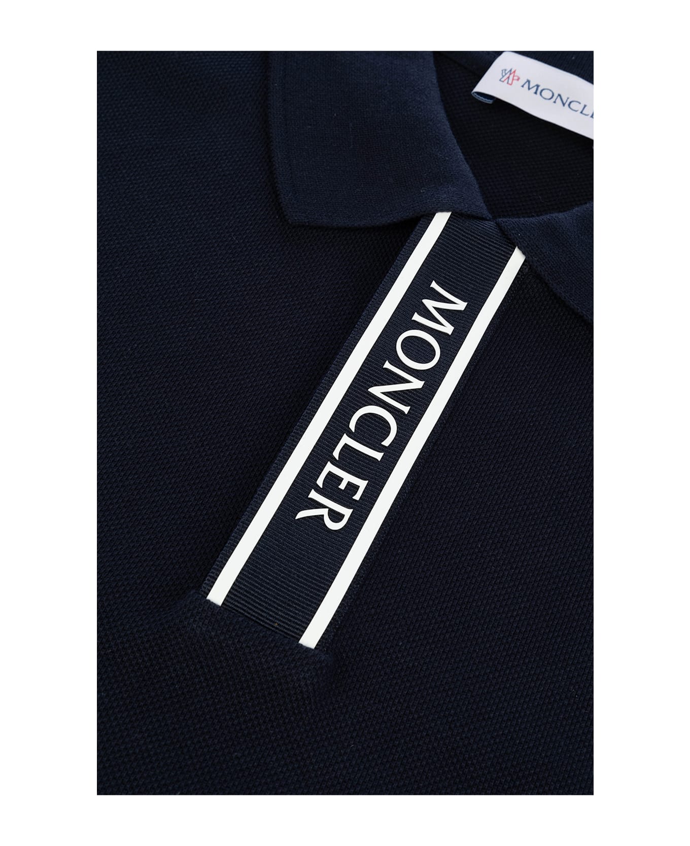 Moncler Polo - Blu scuro