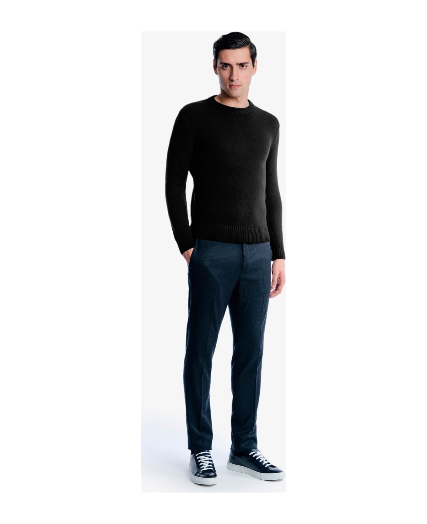 Larusmiani Sweater Pink Panther Sweater - Black