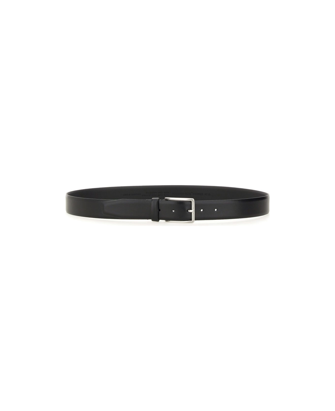 Hugo Boss Belt With Buckle - BLACK