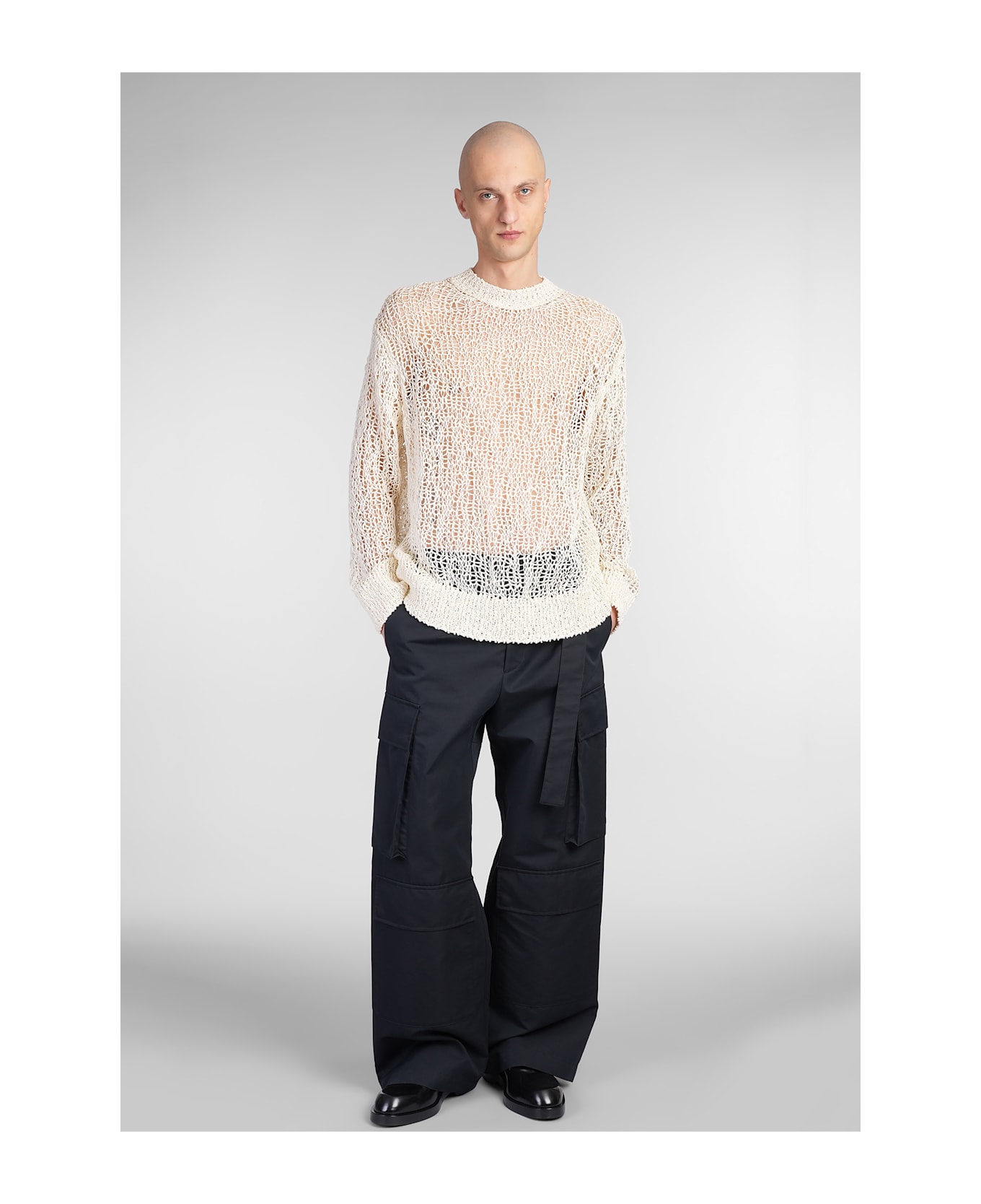 Jil Sander Cn Ls Jumper Knitwear - beige