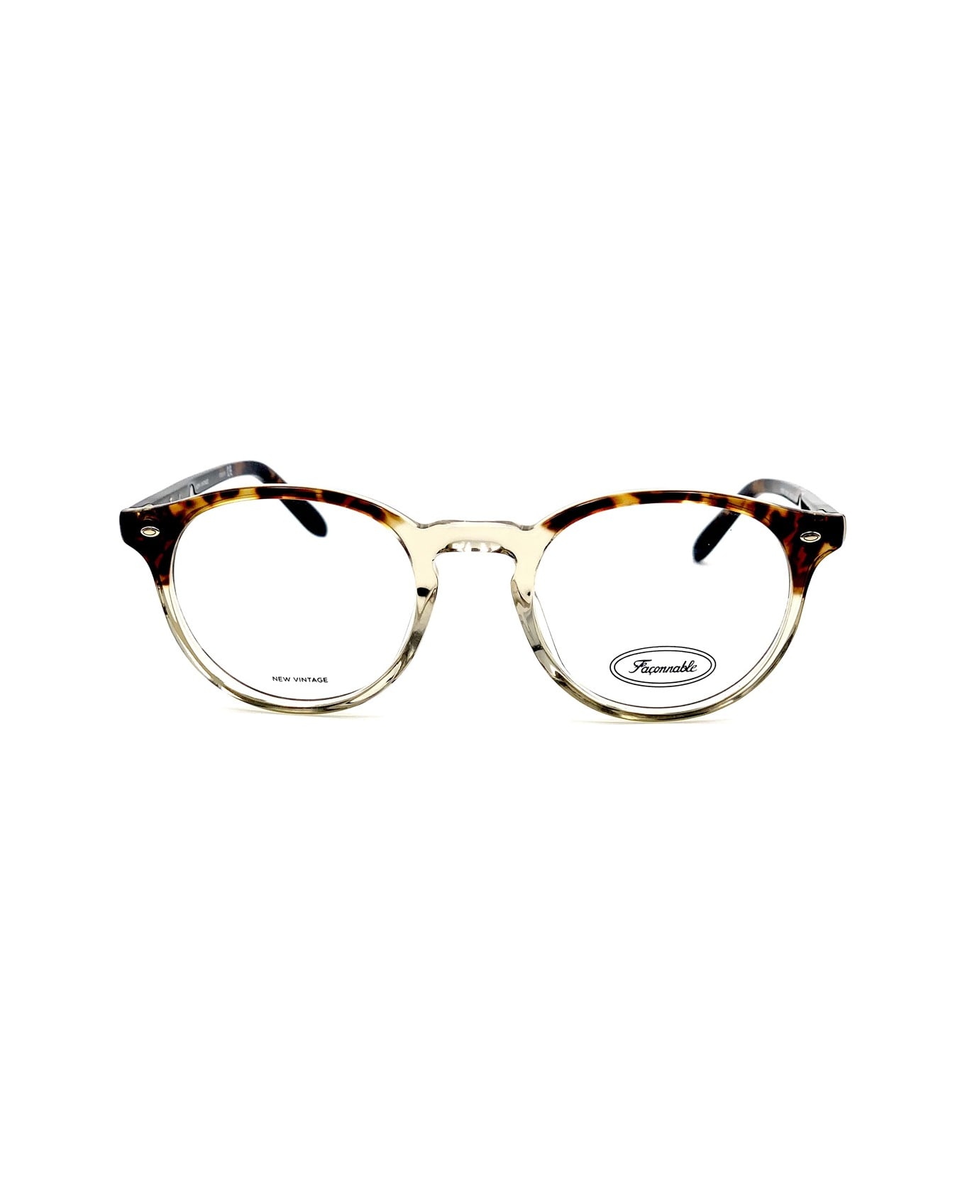 Faconnable Nv250 Ecnc Glasses - Beige アイウェア