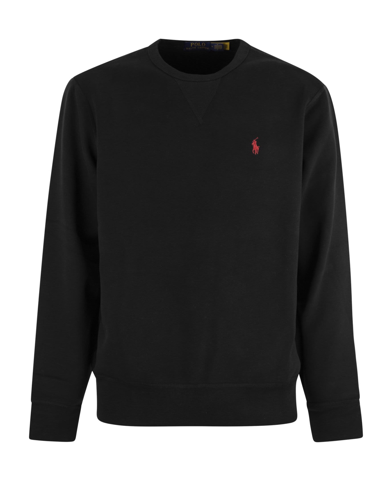 Polo Ralph Lauren 'mclassic' Cotton Sweatshirt - Black
