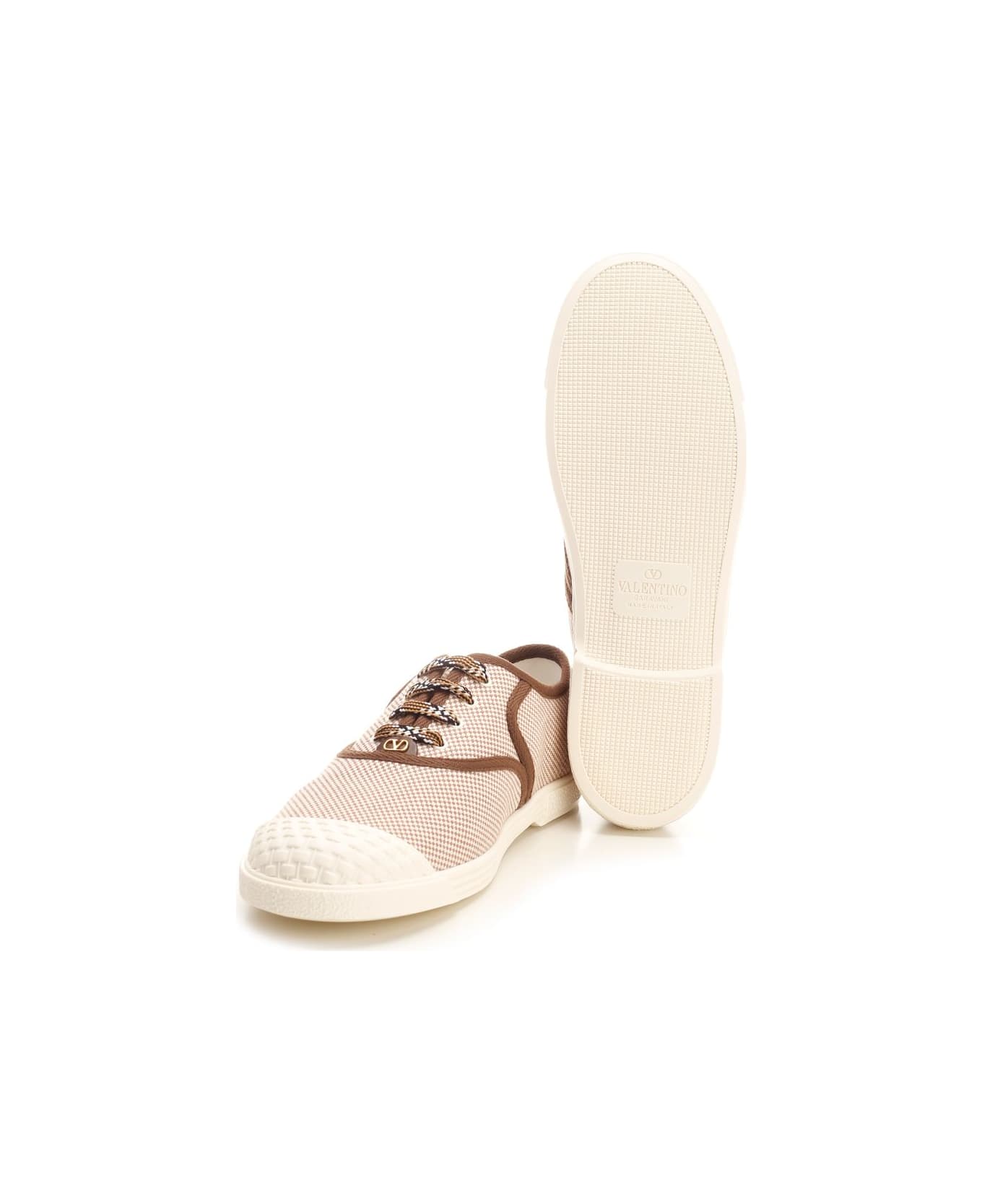 Valentino Garavani 'bay By Bay' Sneaker - BROWN