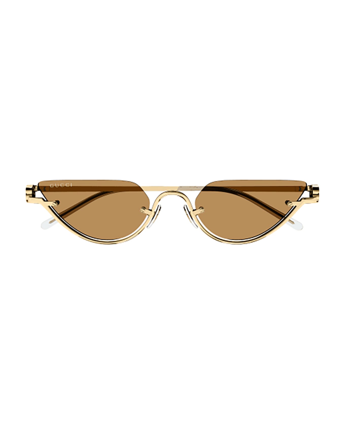 Gucci Eyewear GG1603S Sunglasses - Gold Gold Brown