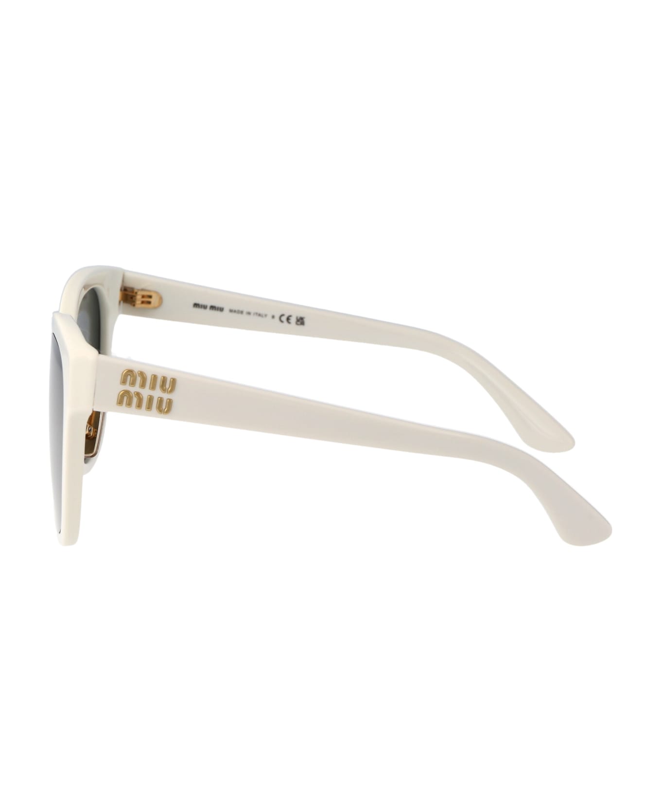 Miu Miu Eyewear 0mu 01zs Sunglasses - 1425S0 White