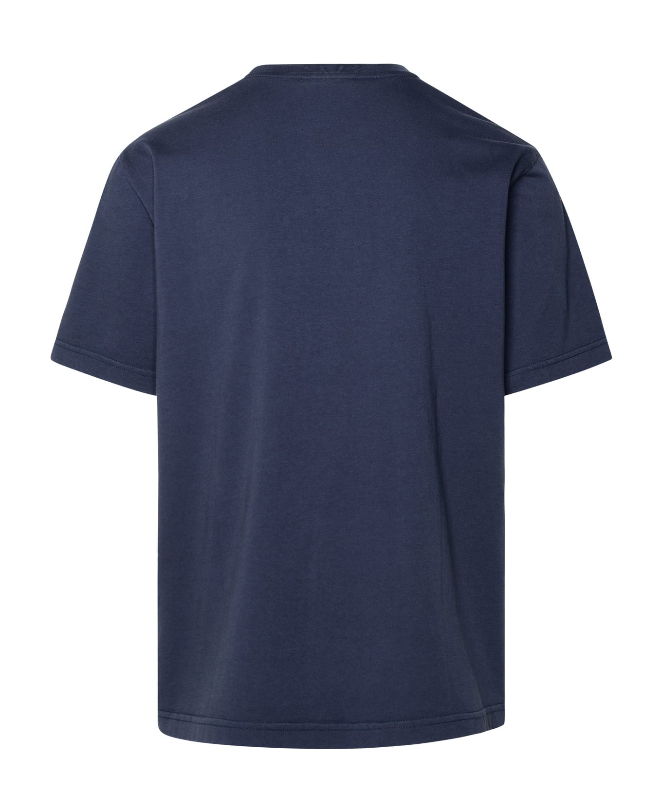 Maison Kitsuné Navy Cotton T-shirt - Nero