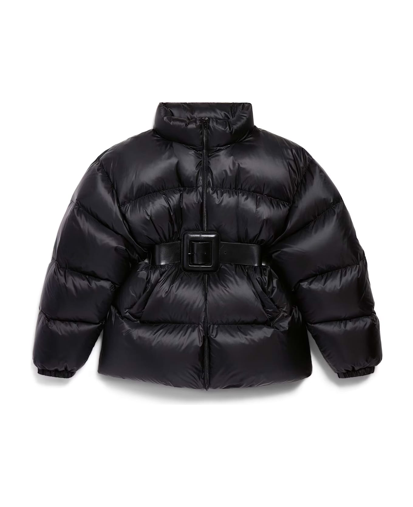 Balenciaga Coats Black - Black