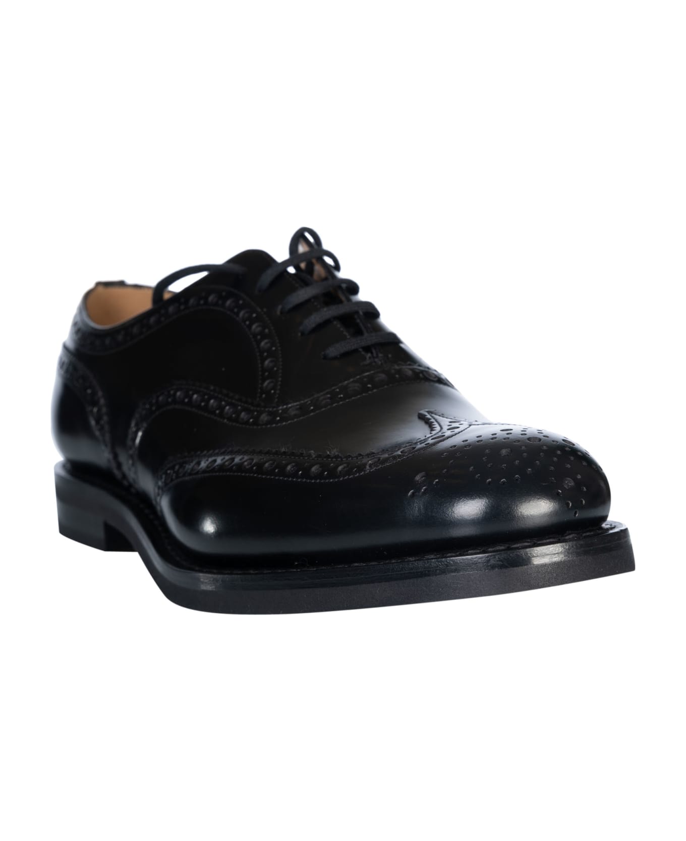 Church's Classic Lace-up Derby Innocence Shoes - Black
