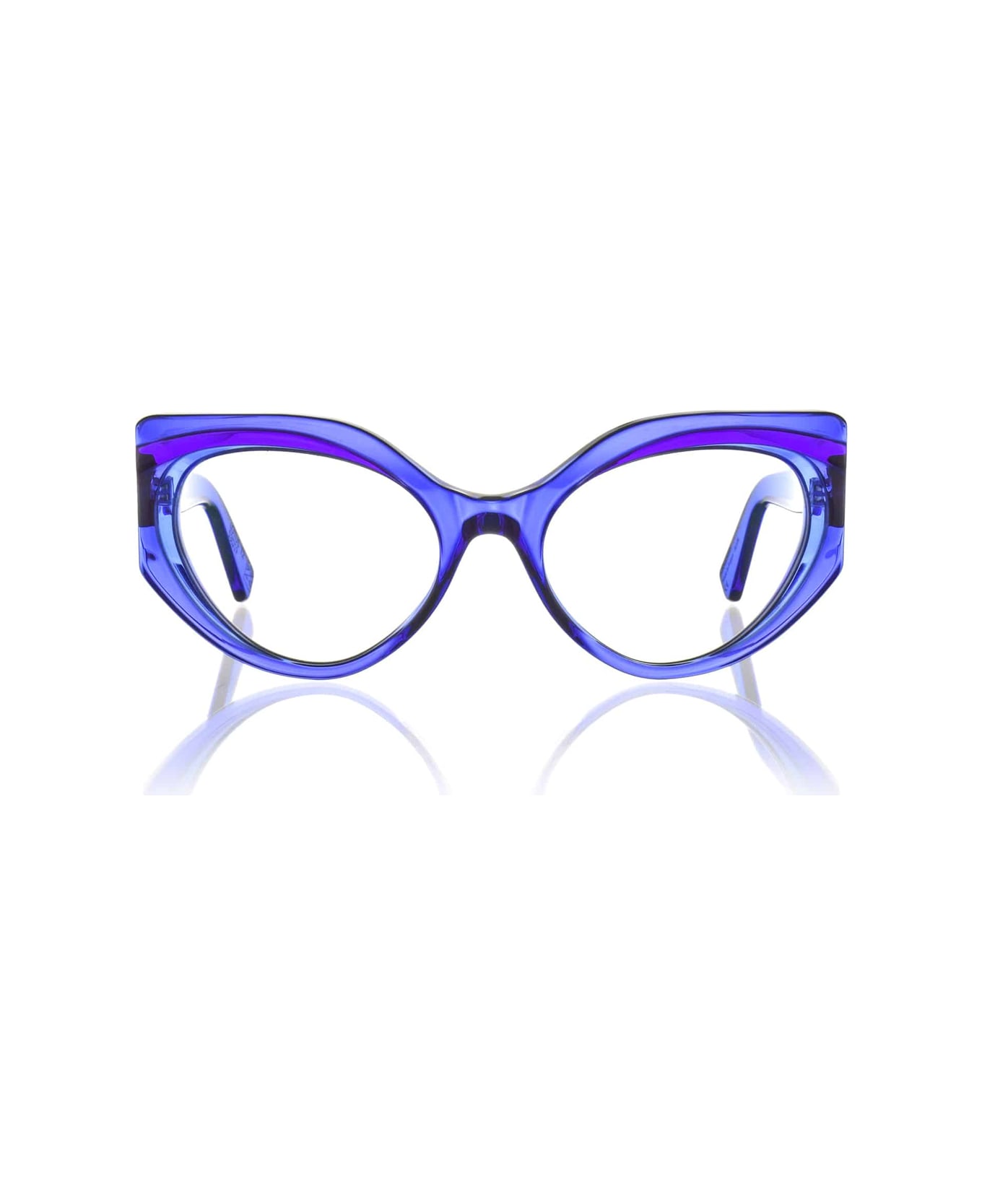 Kirk & Kirk Lotus T2 Blue Moon Glasses - Blu アイウェア