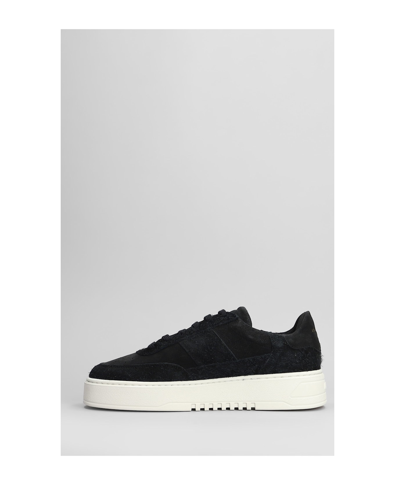 Axel Arigato Orbit Sneakers In Black Suede - black