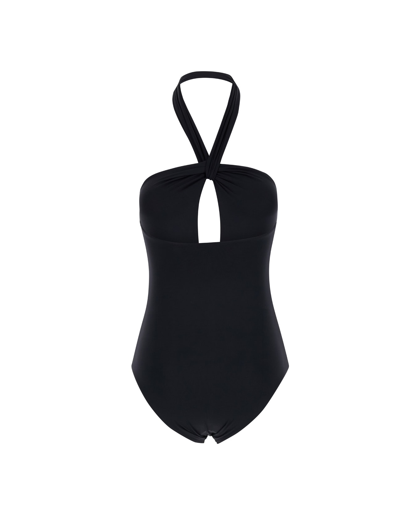 Federica Tosi Black One-piece Swimsuit In Polyamide Woman - Black