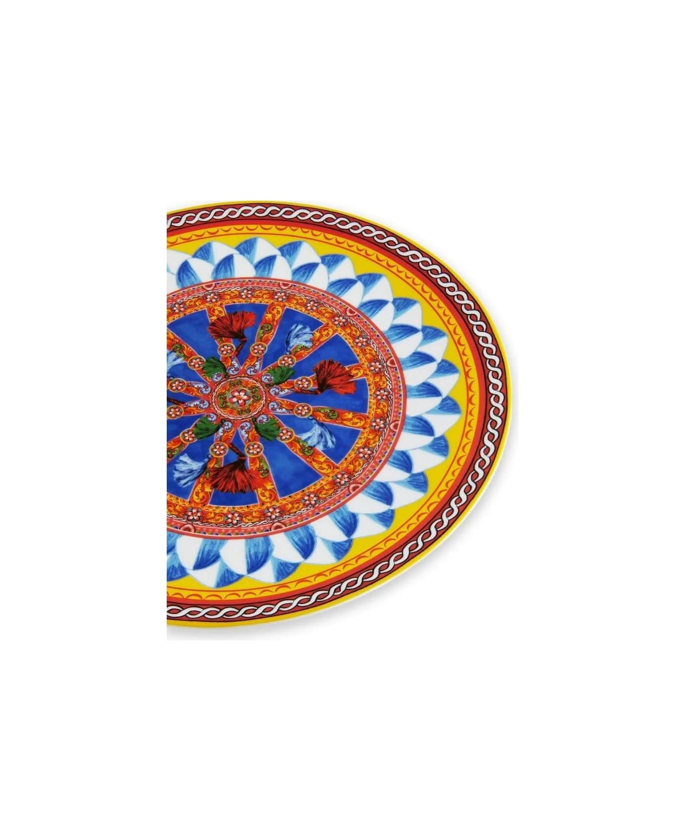Dolce & Gabbana Round Platter Carretto 31 Cm