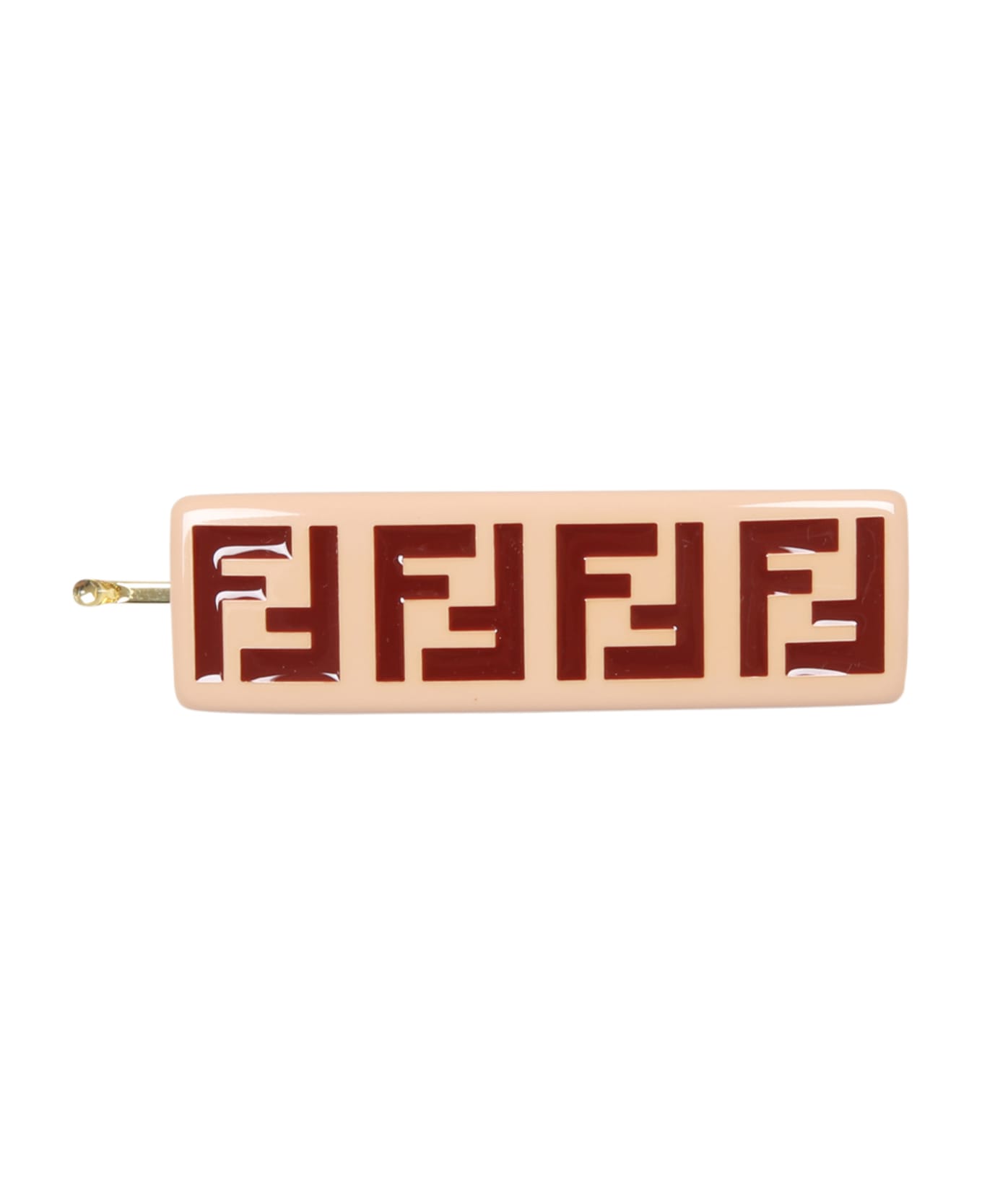 Fendi Pink Hair-clip For Girl - Pink