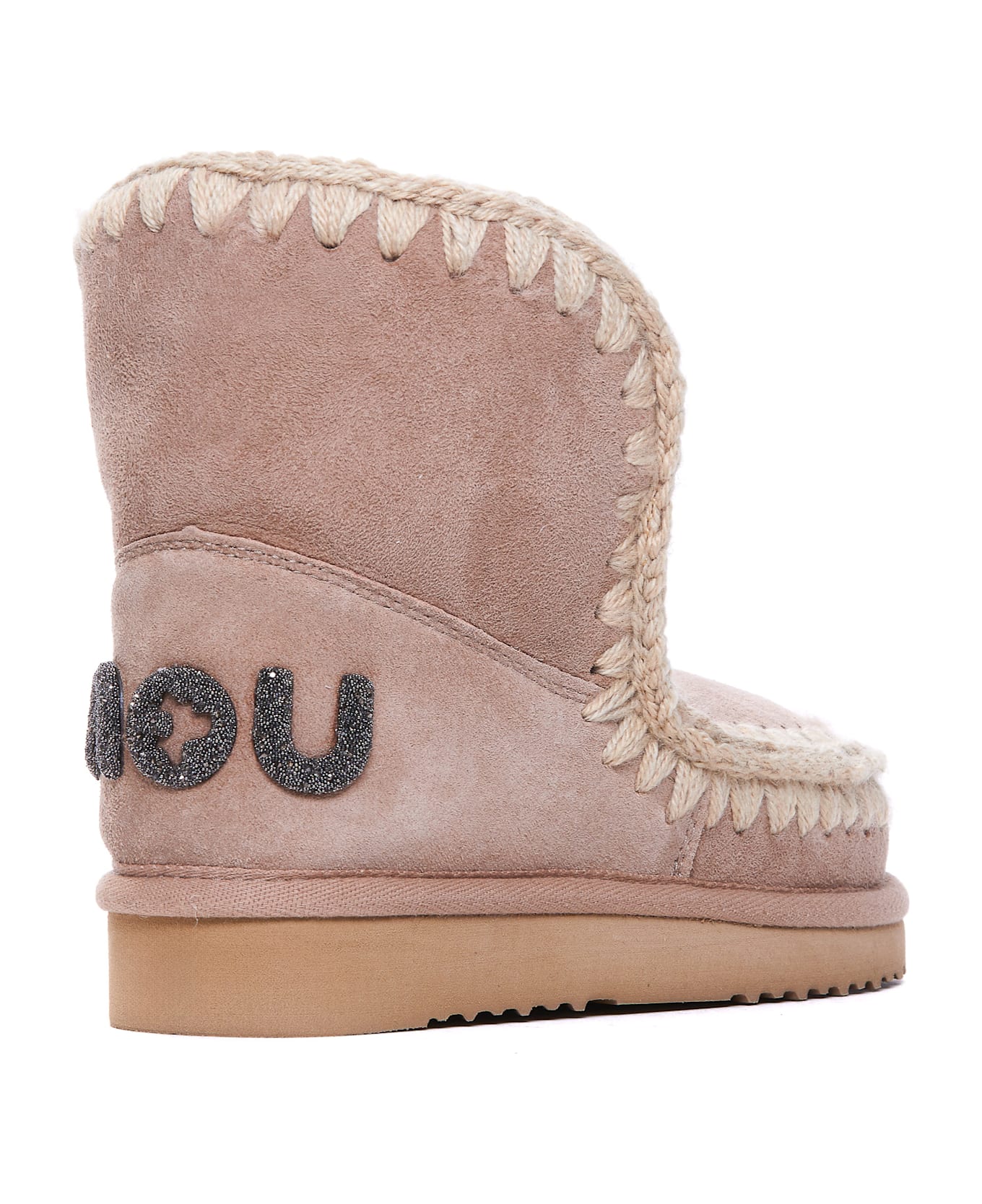 Mou Suede Eskimo 18 Booties - Pink