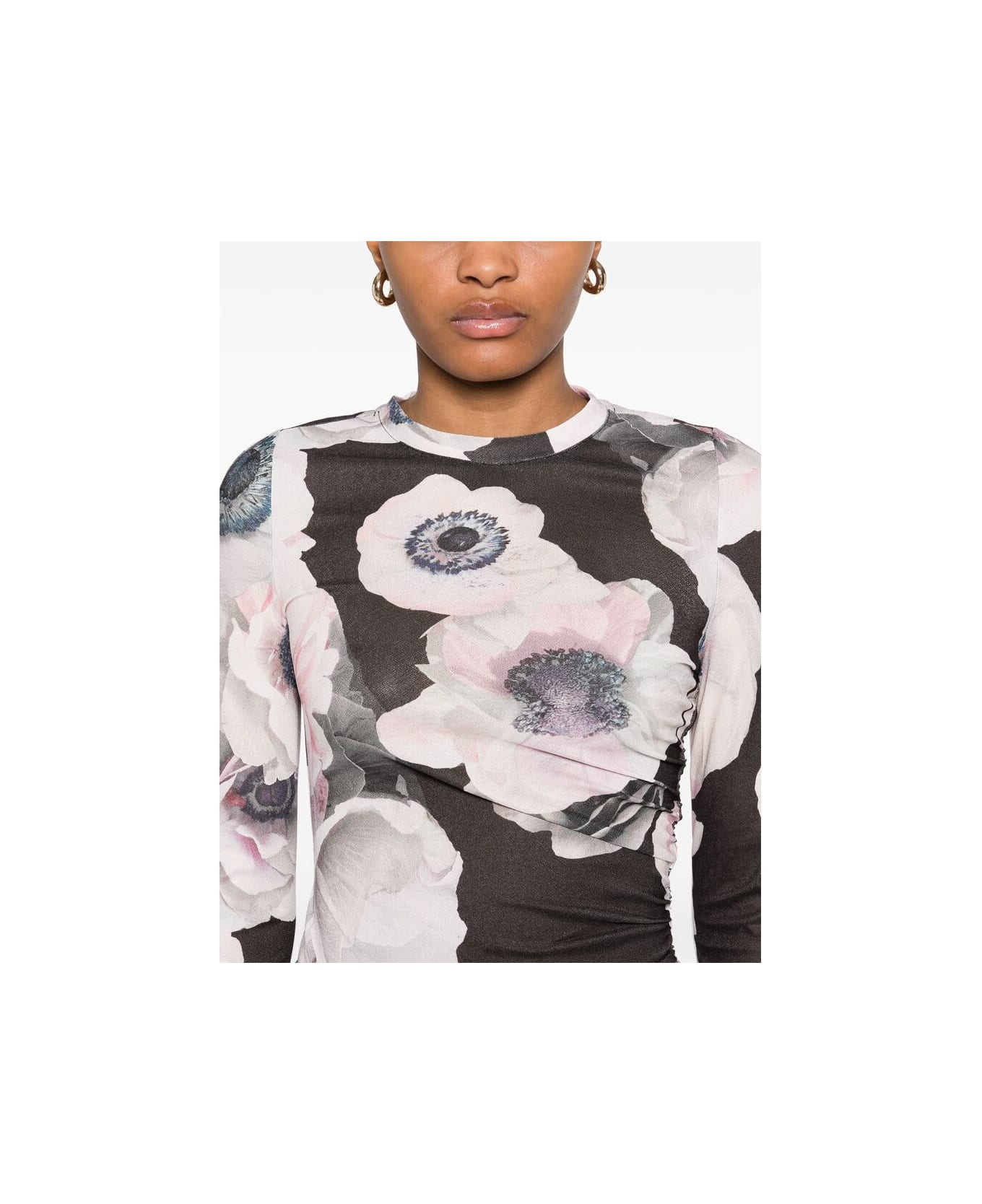 Stine Goya Sweater - BLACK/PINK