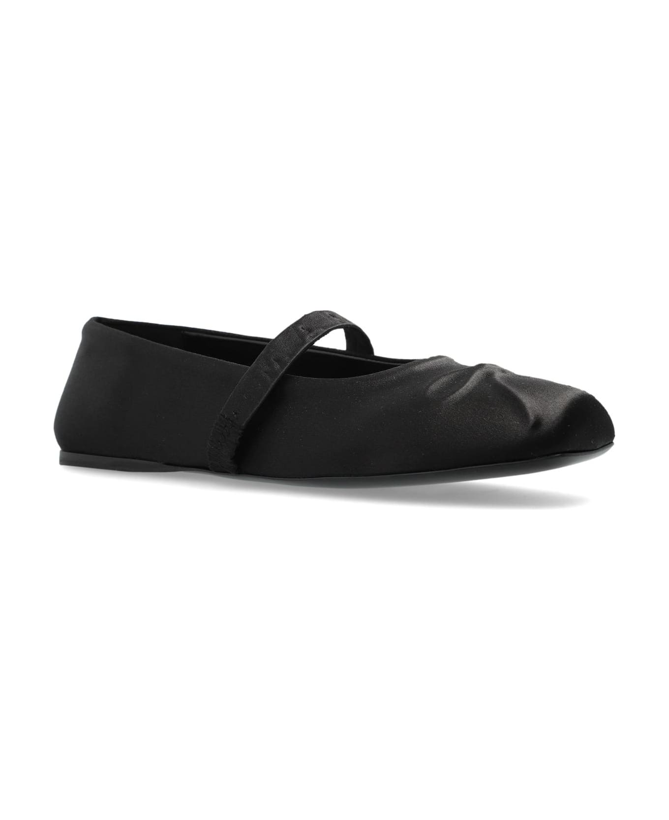 Marni Ballet Flats With A Bow - BLACK