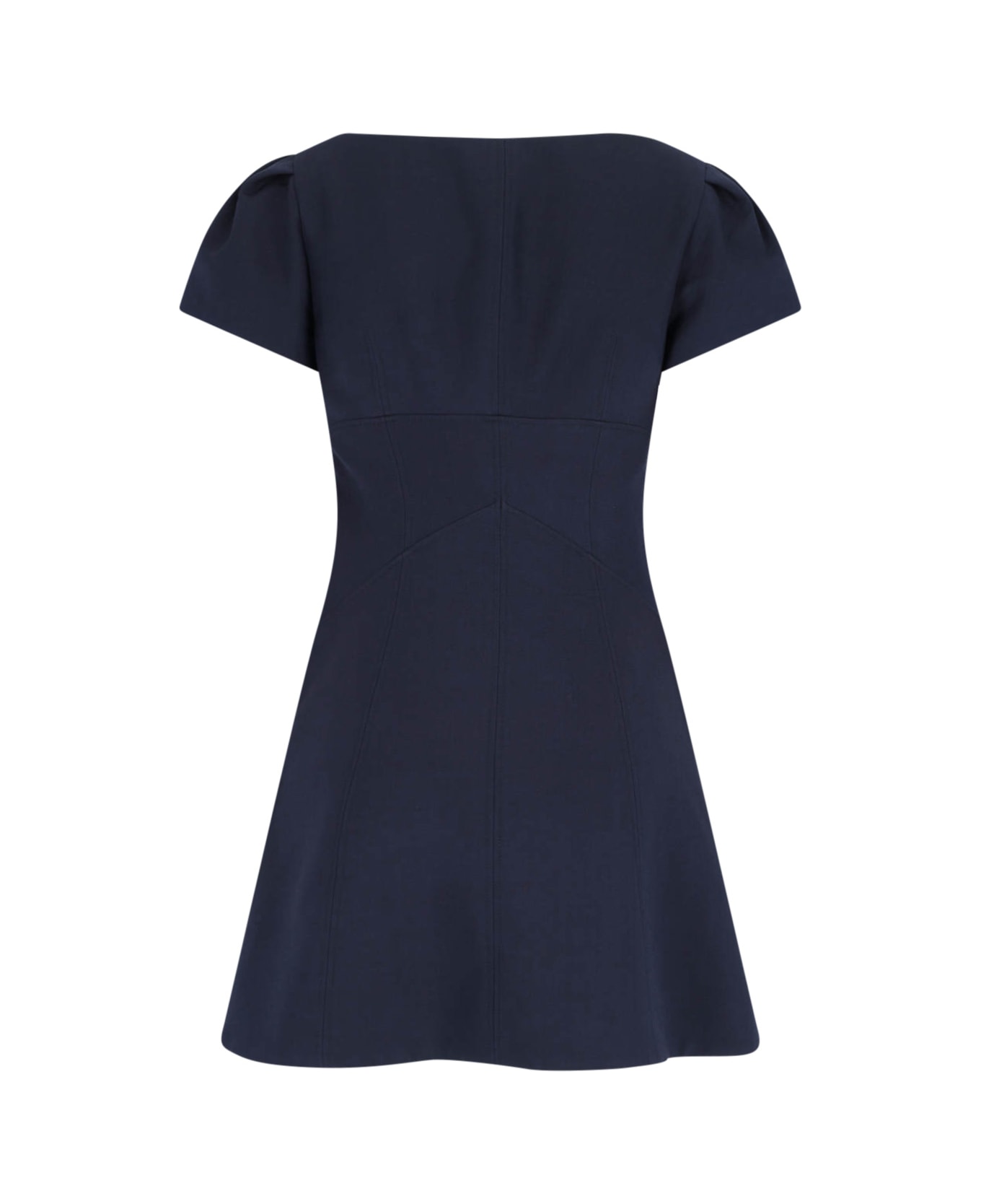 Alexander McQueen Wool And Silk Mini Dress
