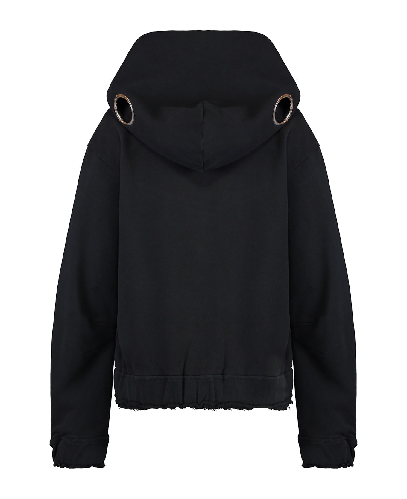 Moncler Genius 6 Moncler Willow Smith - Full Zip Hoodie - black