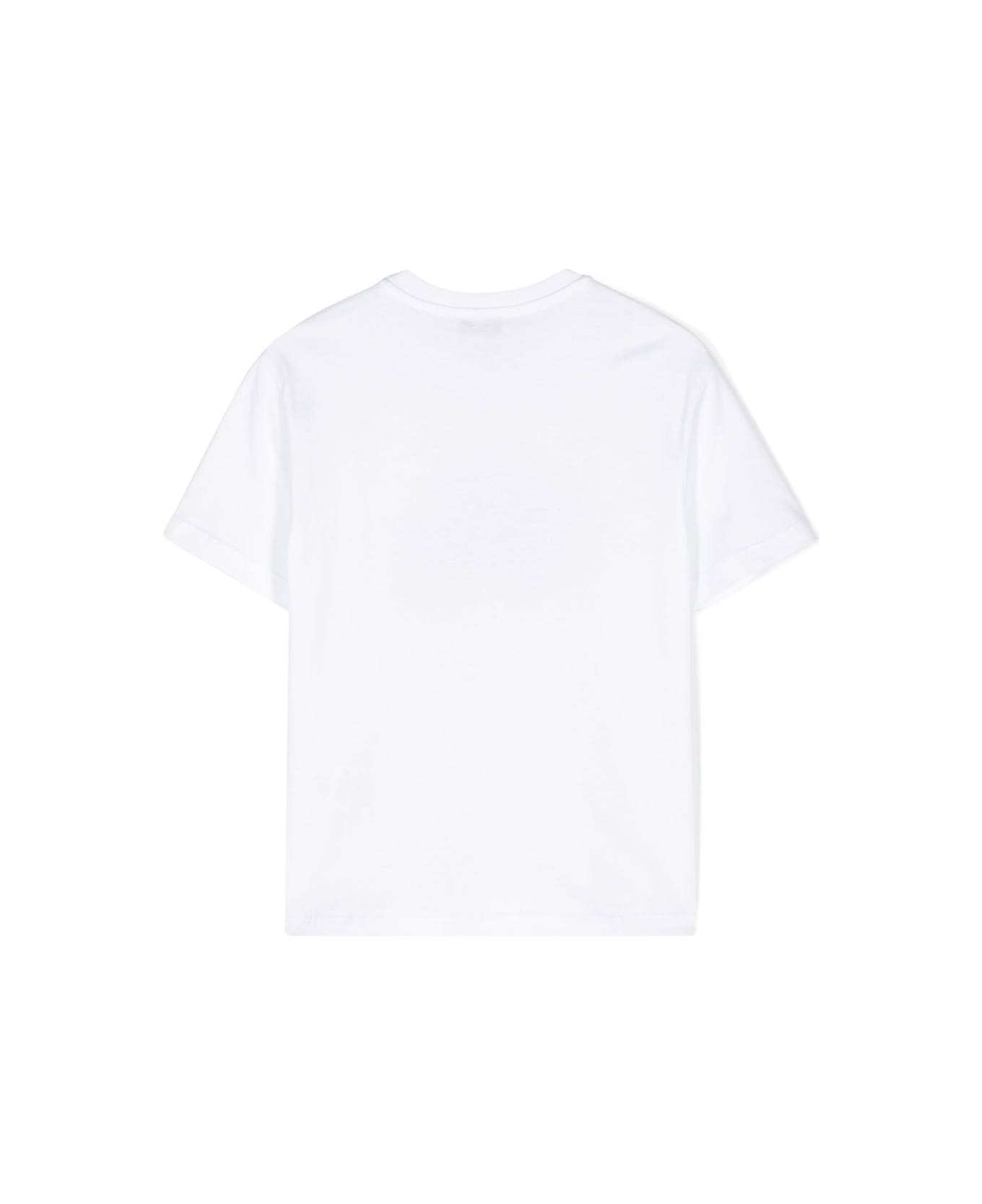 MSGM T-shirt Con Stampa - White