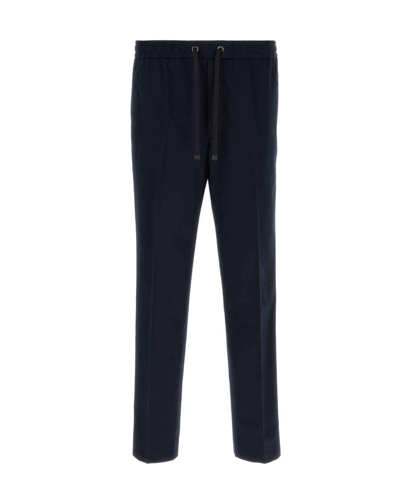 Moncler Midnight Blue Cotton Pant - 774
