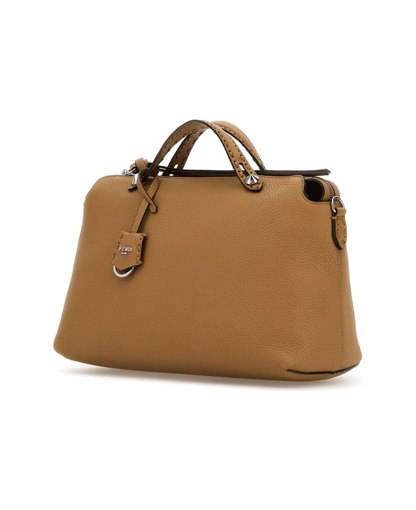 Fendi Camel Leather Large By The Way Handbag - CAPPUCCINOPALLADIO