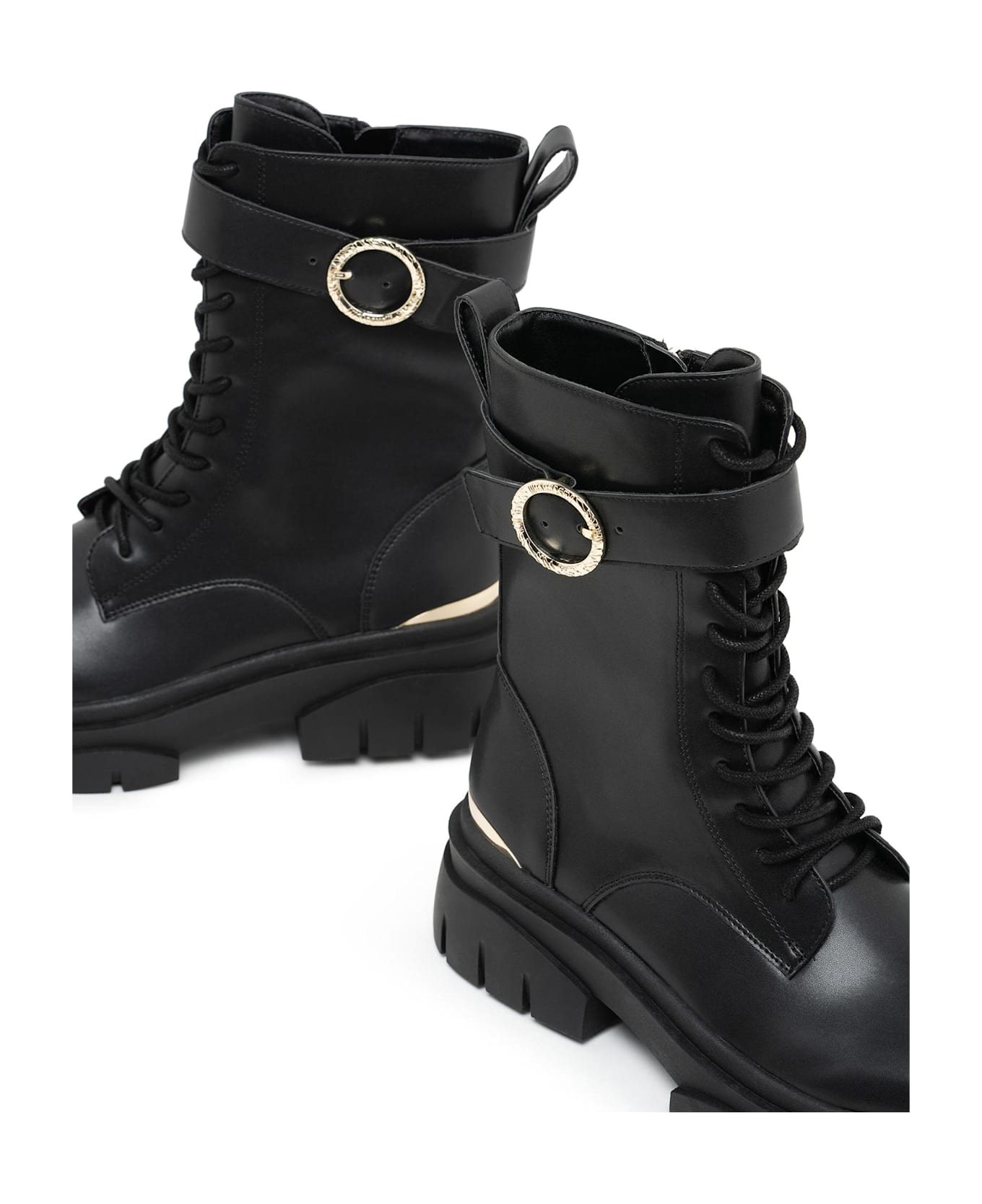 Just Cavalli Black Ankle Boots - Black