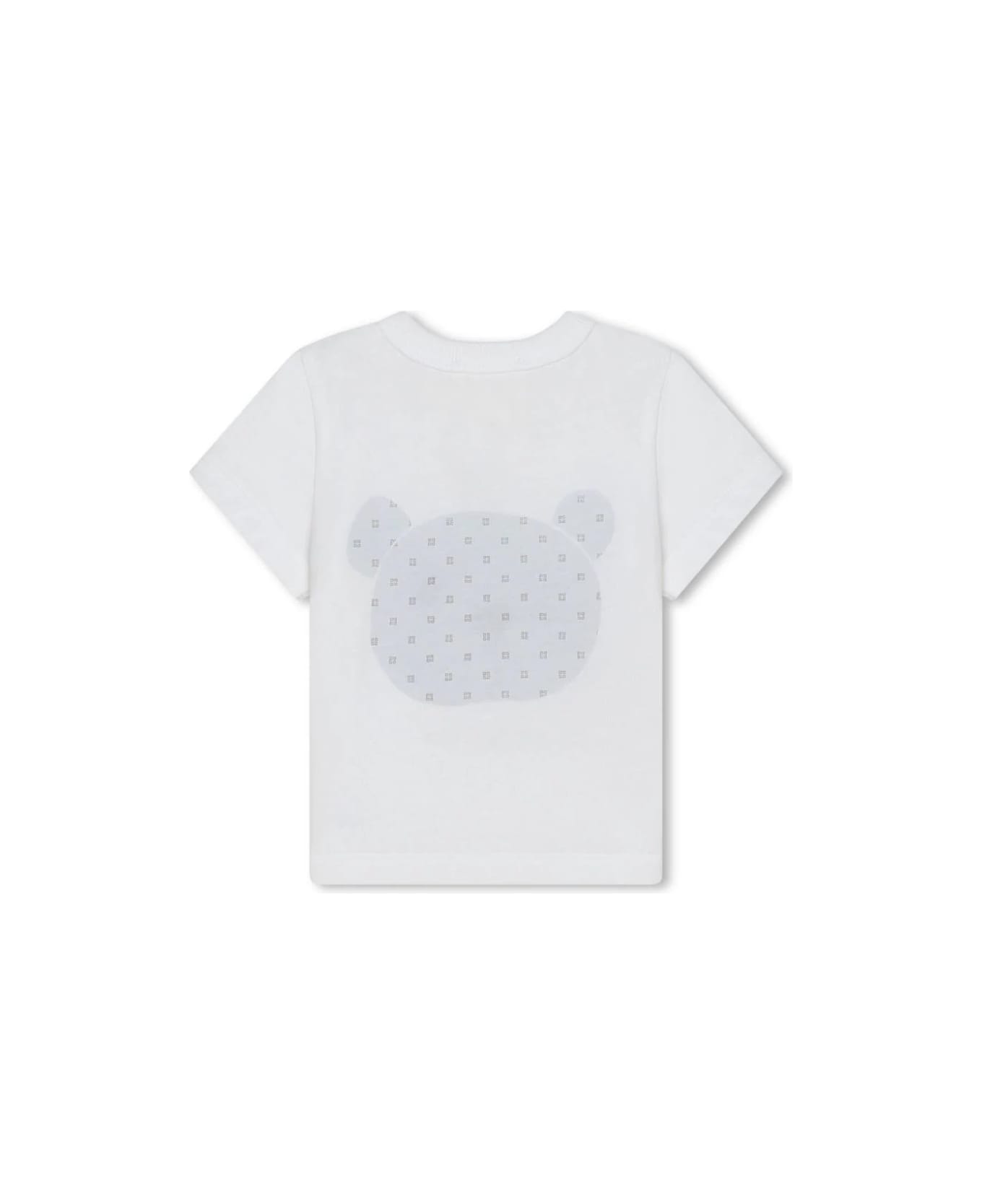 Givenchy Set With Printed Cotton T-shirt, Shorts And Bandana - White ボディスーツ＆セットアップ