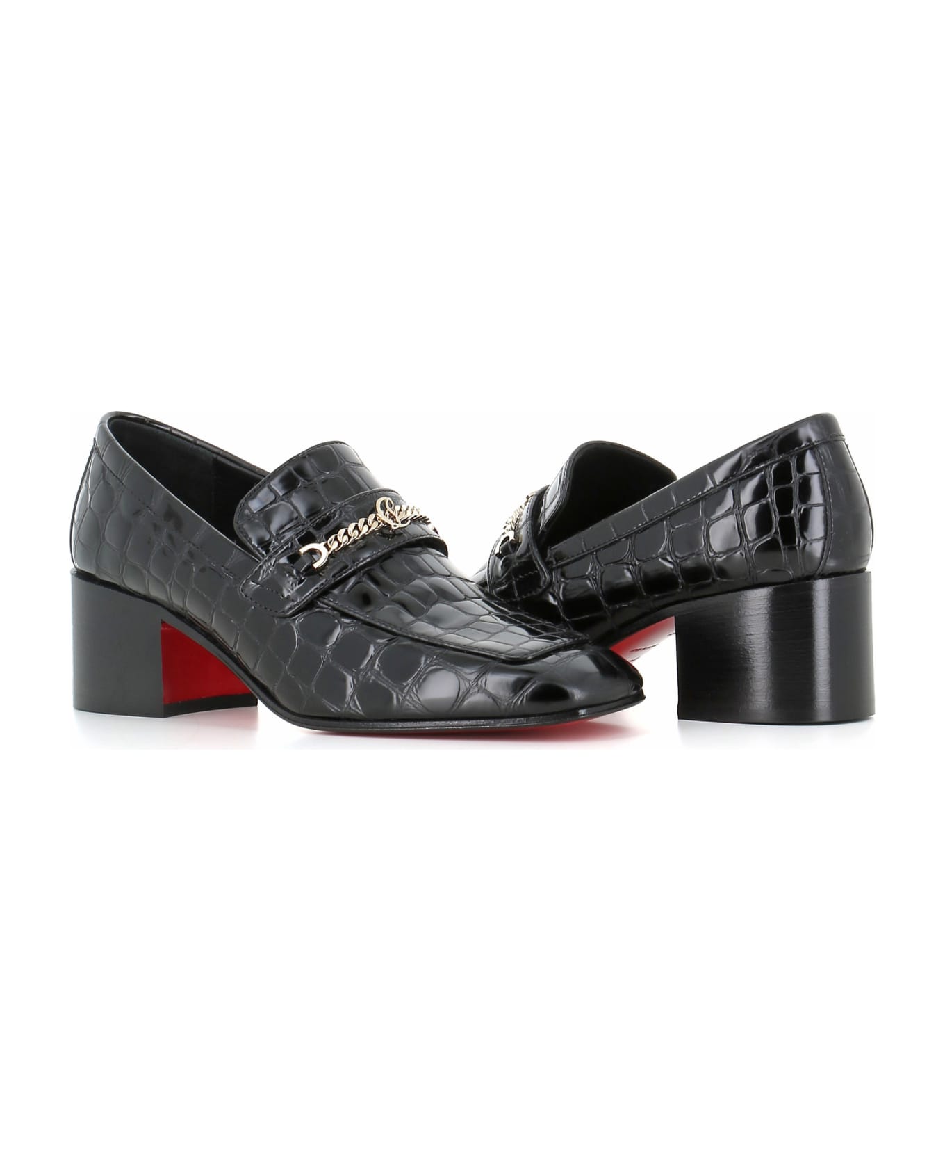 Christian Louboutin Loafer Mj Moc 50 - Black