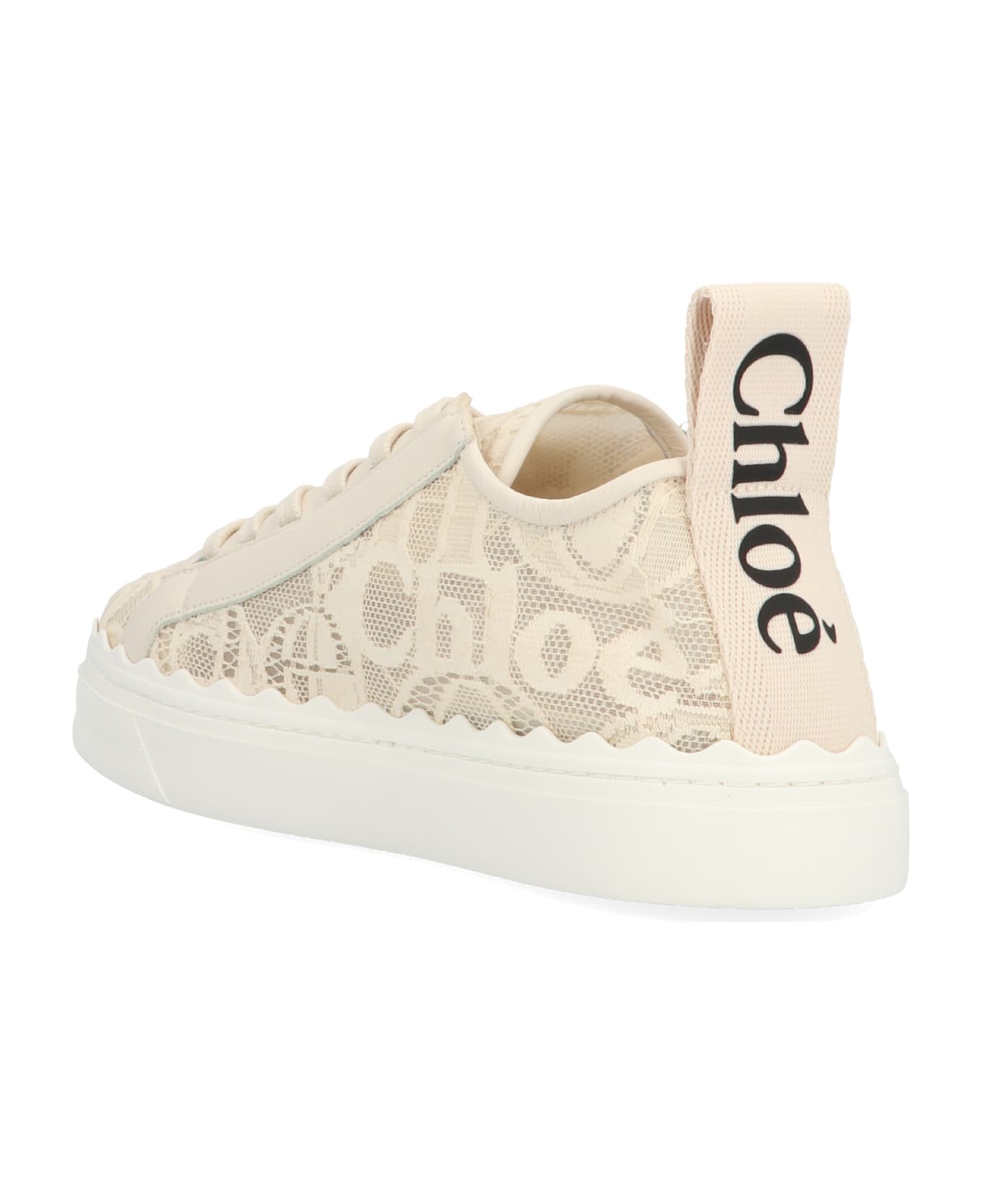 Chloé 
lauren
 Low-top Sneakers - Beige
