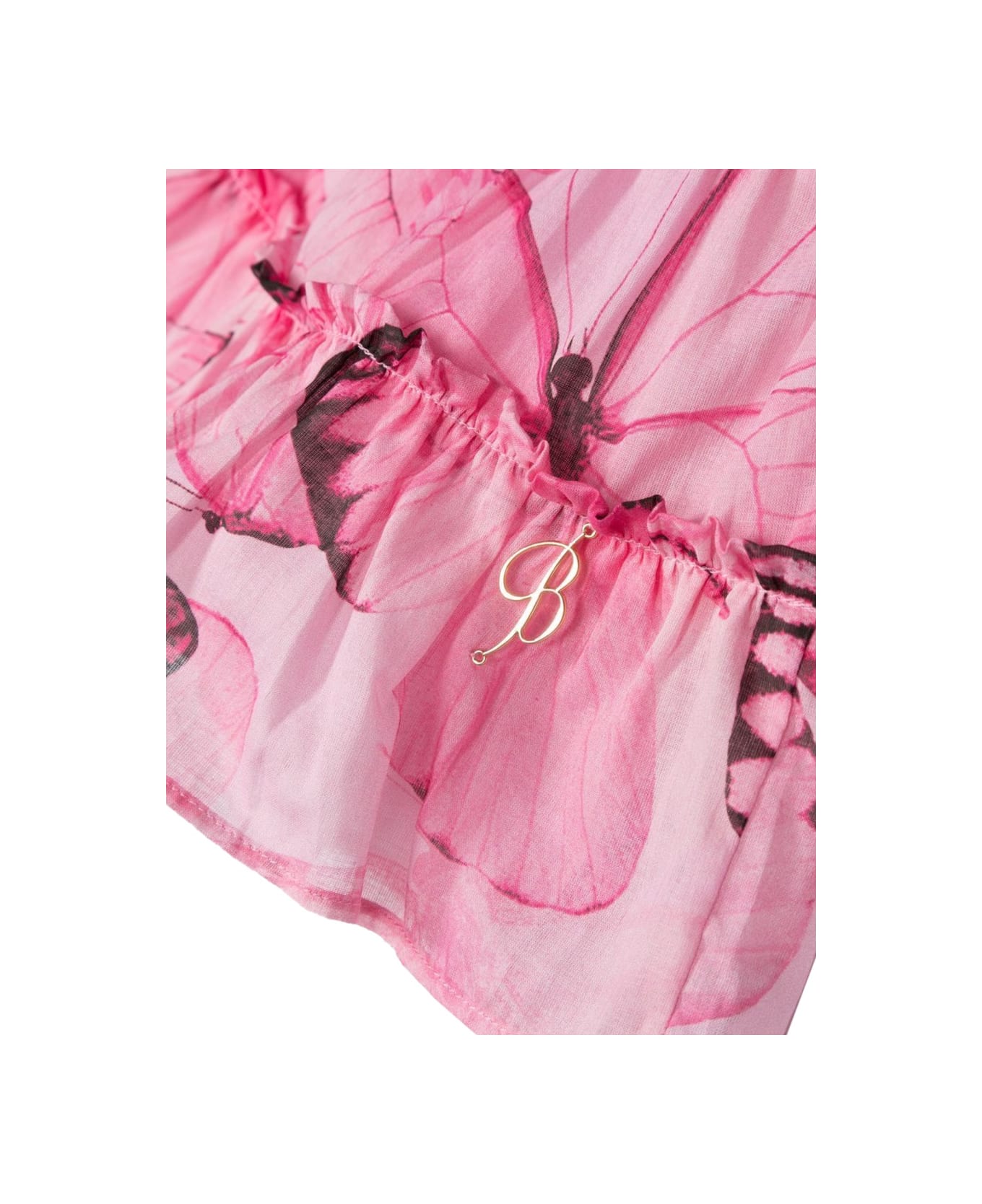 Miss Blumarine Print Dress - PINK
