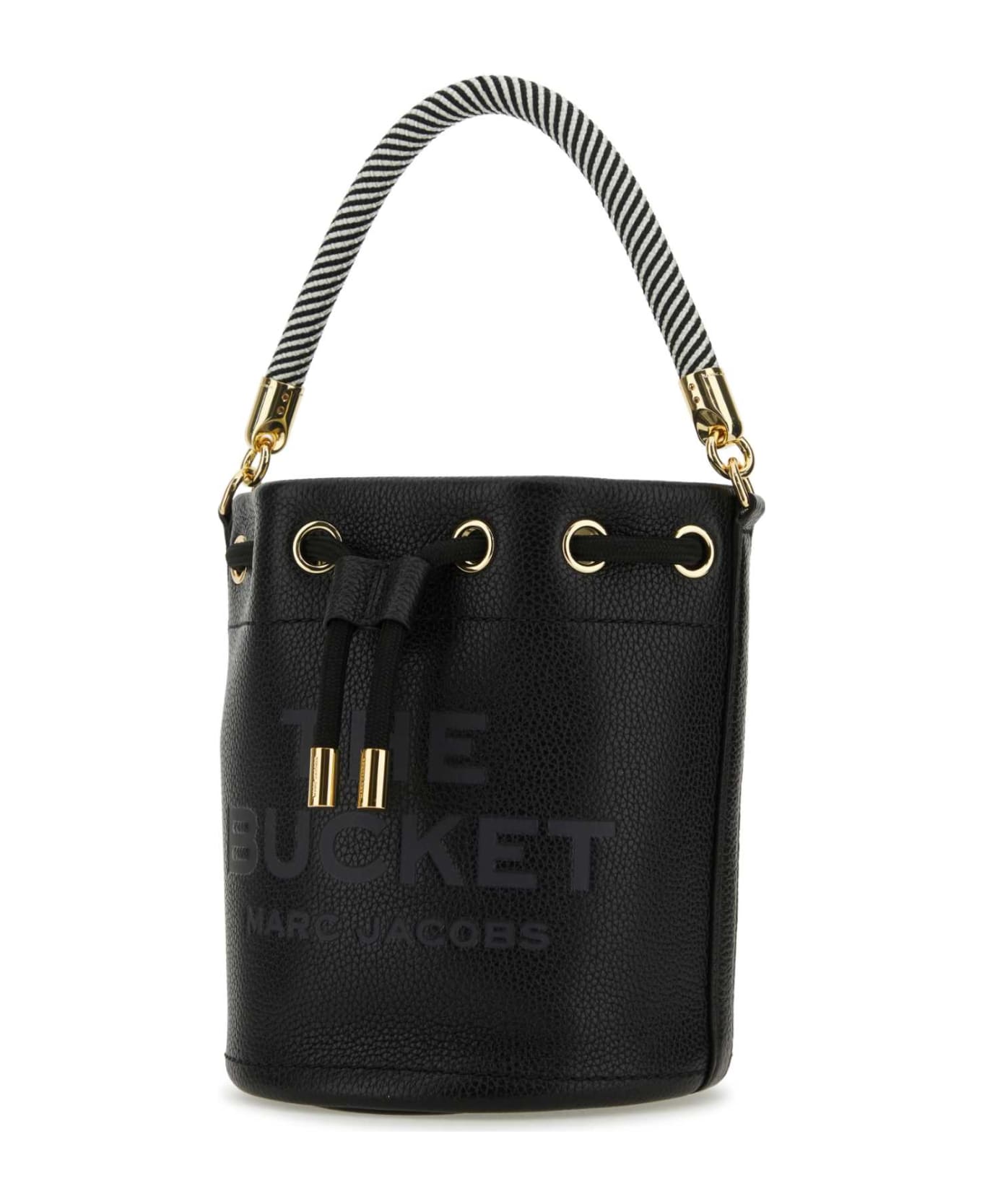 Marc Jacobs Black Leather The Bucket Bucket Bag - 001