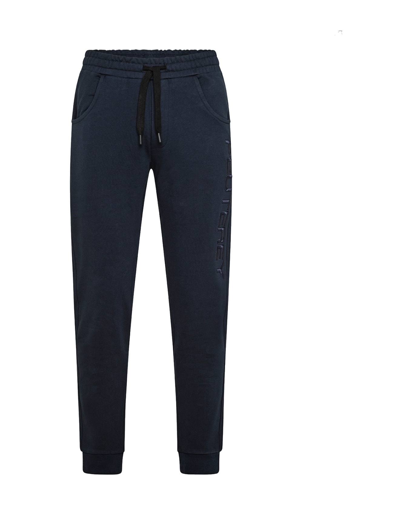 Peuterey Trousers With Elastic Waist - Blu