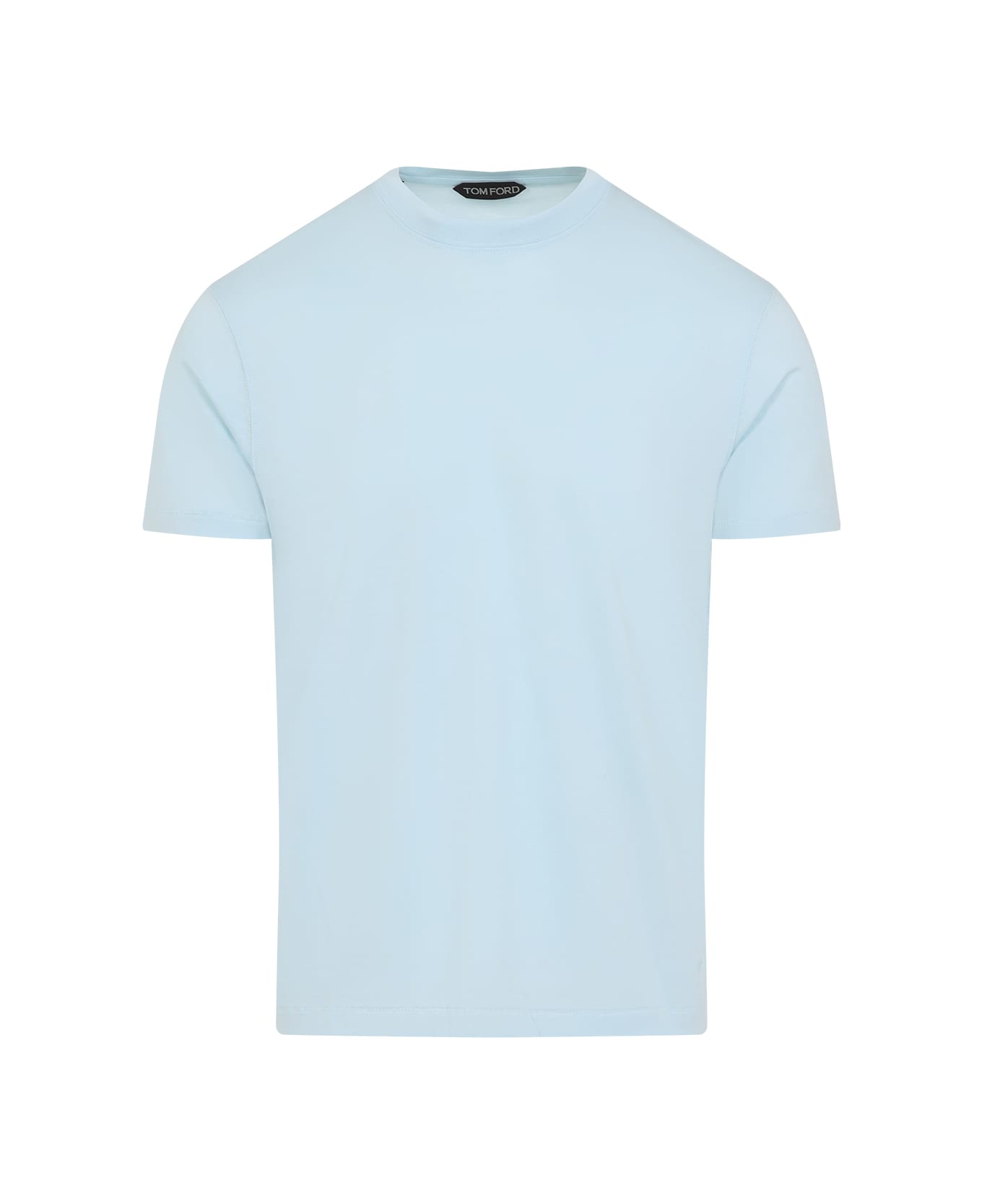 Tom Ford Lyocell T-shirt - Glass Blue