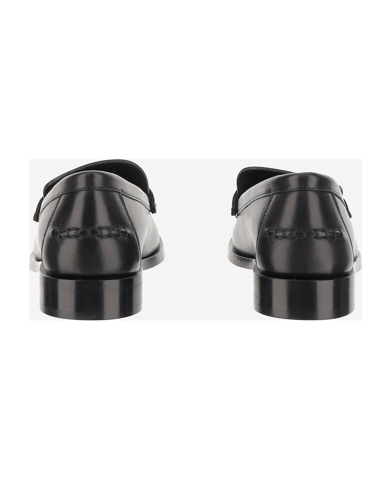 Ferragamo Moccasins Ornament Hooks - Black