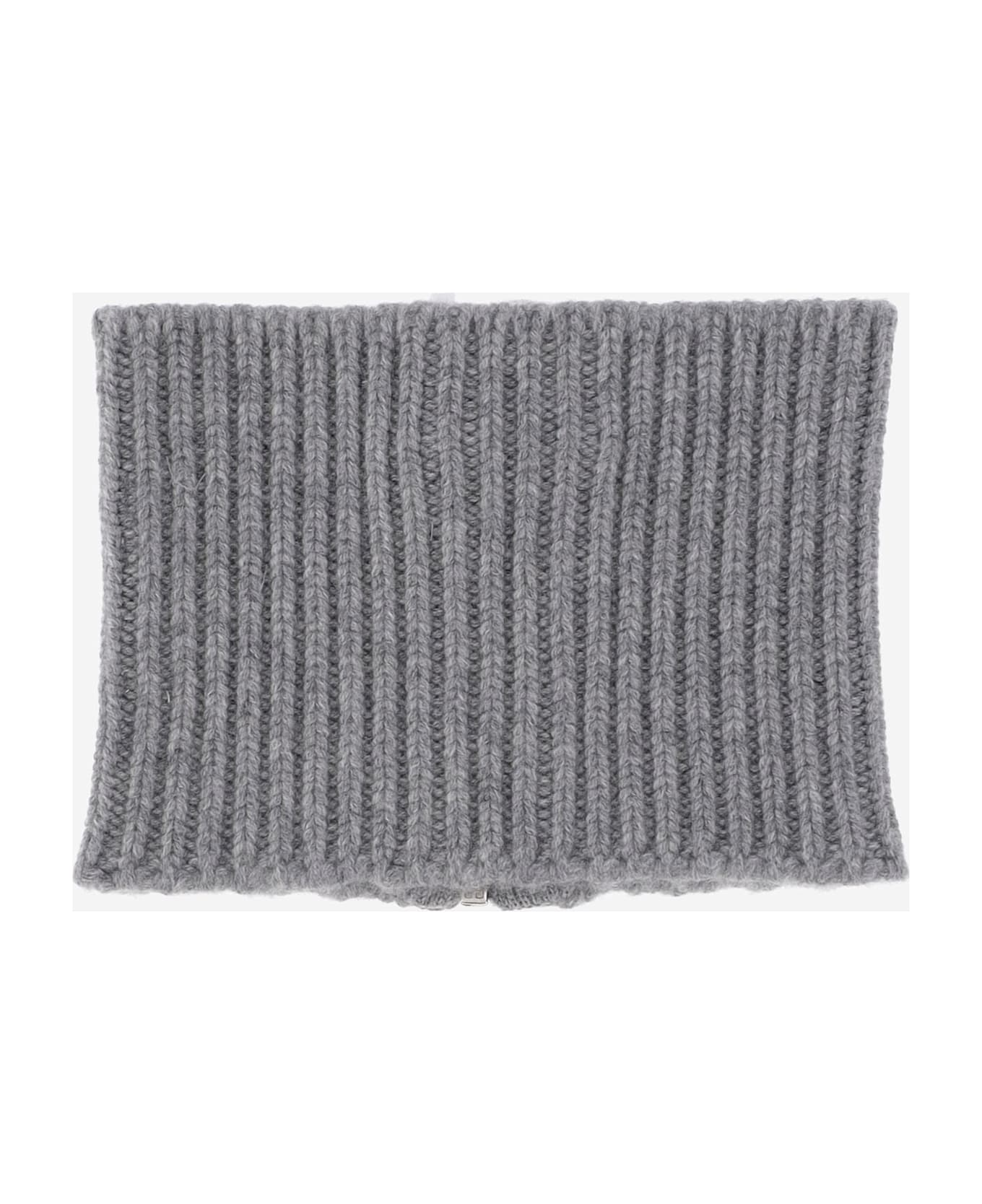 Sa Su Phi Cashmere Knit Cash Collar - Grey
