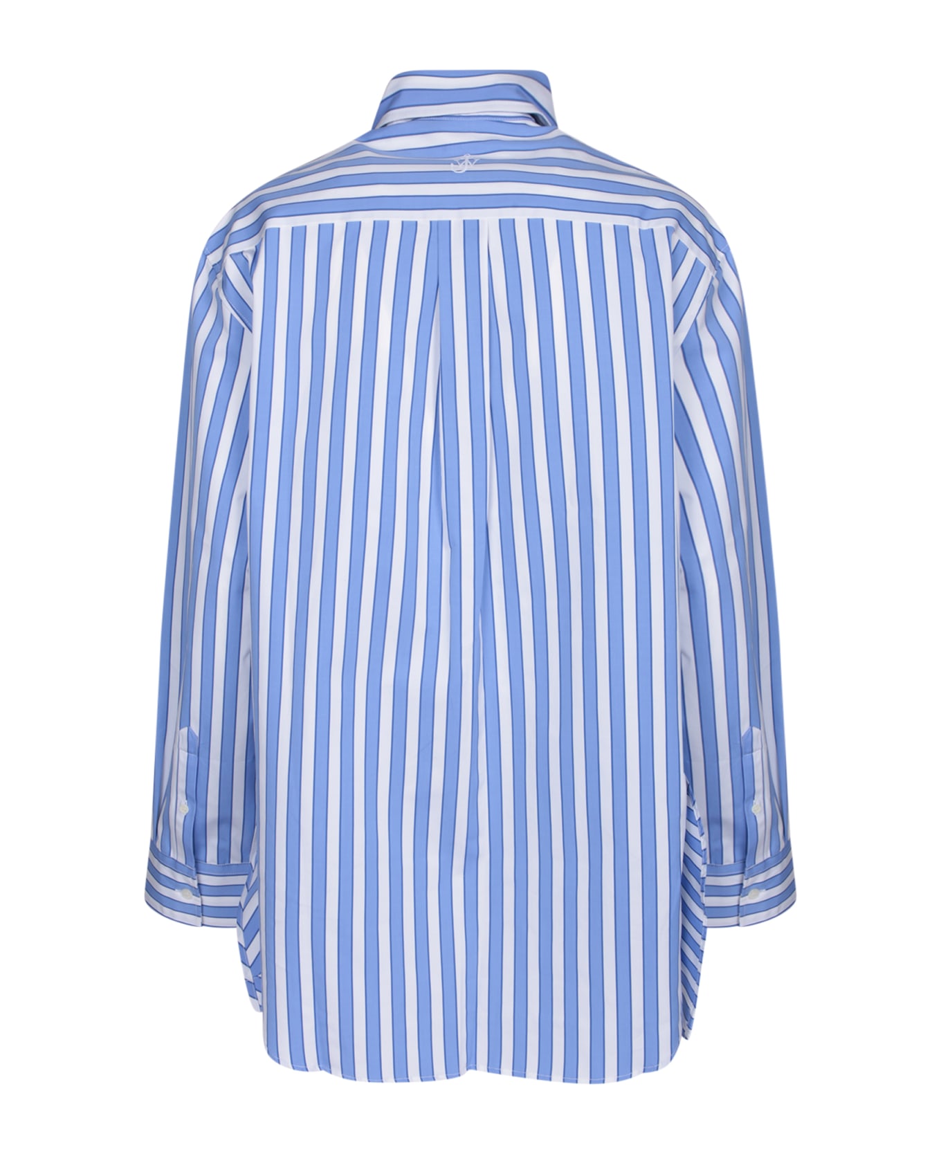 J.W. Anderson Peplum Drape Shirt - AZZURRO RIGA