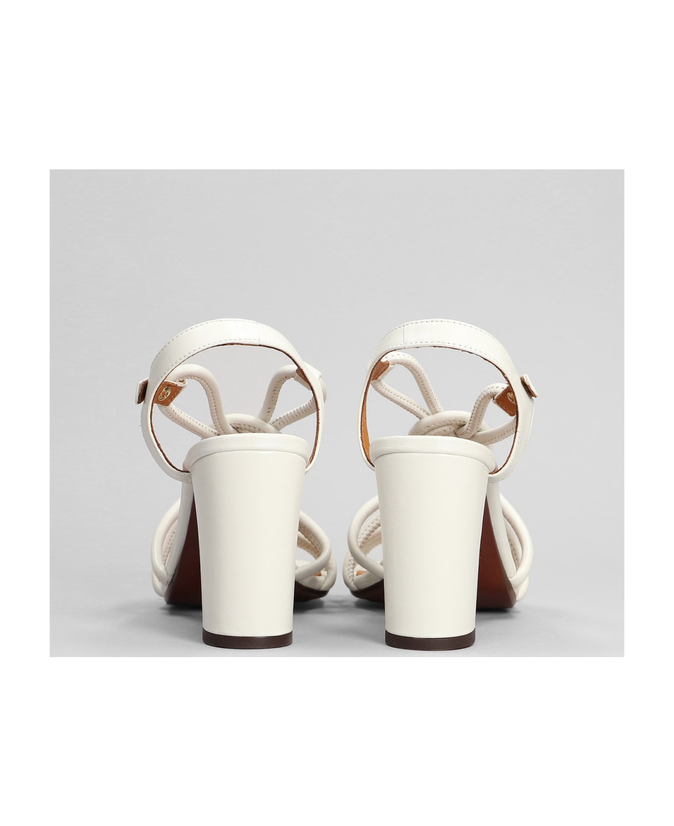 Chie Mihara Bane Sandals In White Leather - white