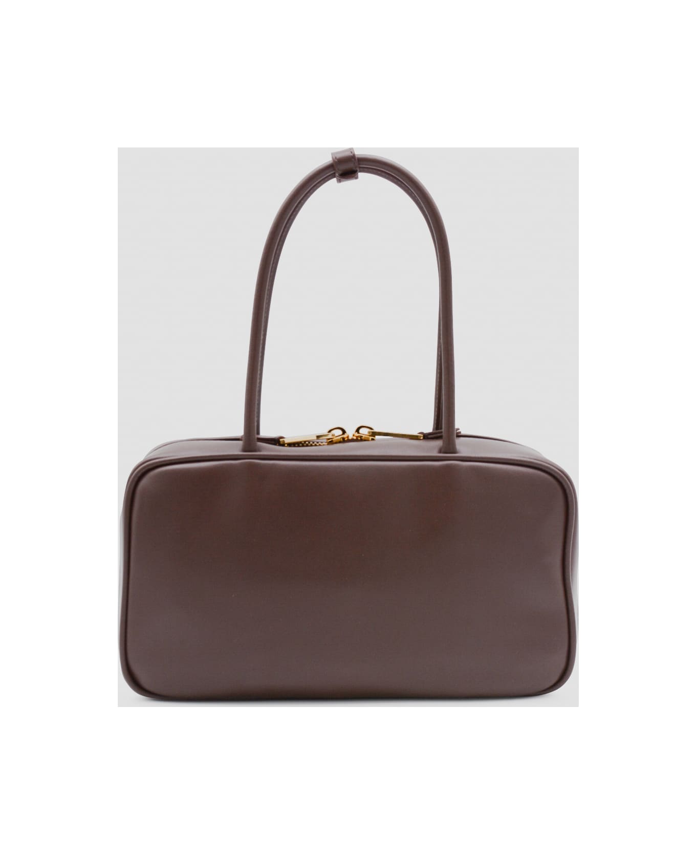 Miu Miu Dark Brown Leather Top Handle Bag - RADICA