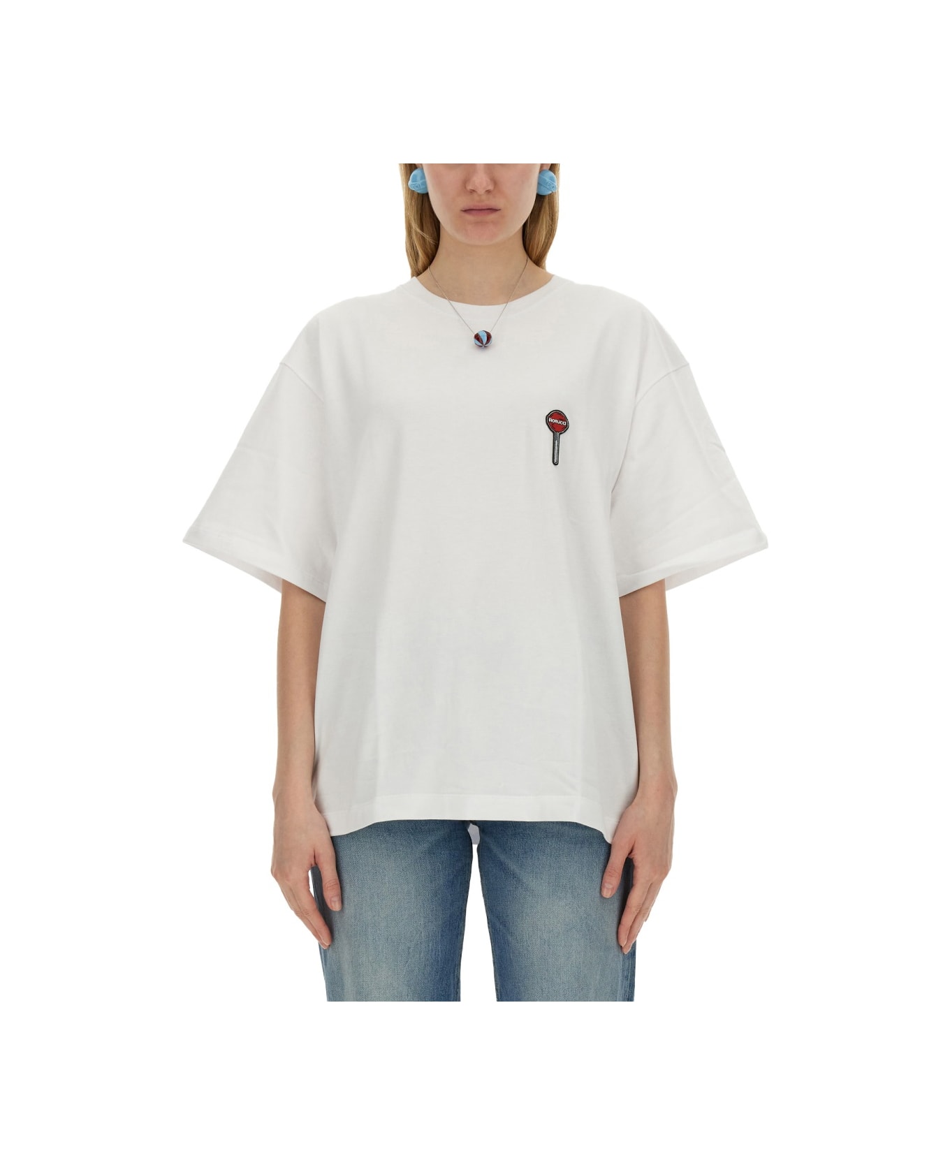 Fiorucci Lollipop Print T-shirt - WHITE Tシャツ