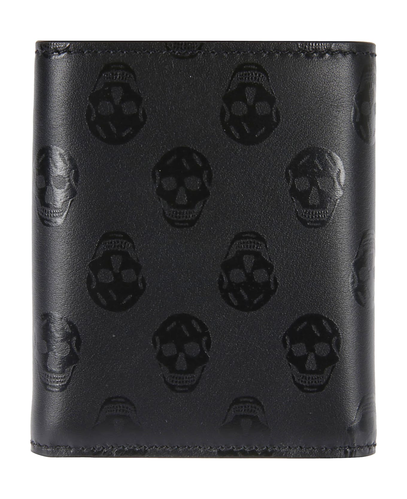 Alexander McQueen Skull Mini Wallet - Black