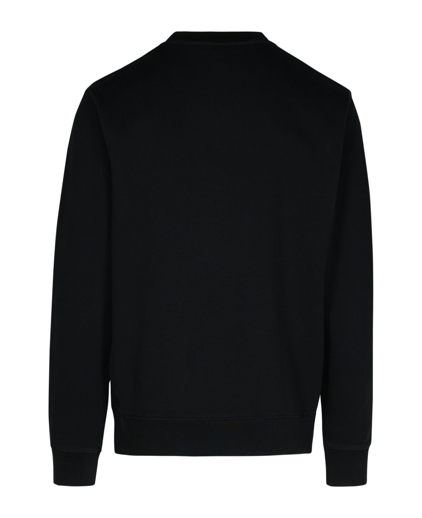 Maison Kitsuné Black Cotton Sweatshirt - Black
