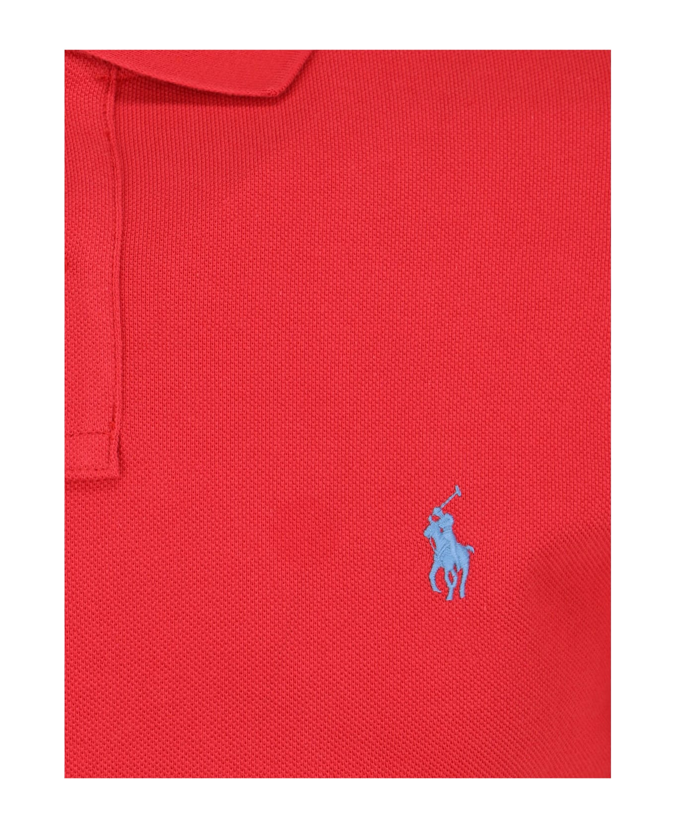 Polo Ralph Lauren Logo Polo Shirt - Red