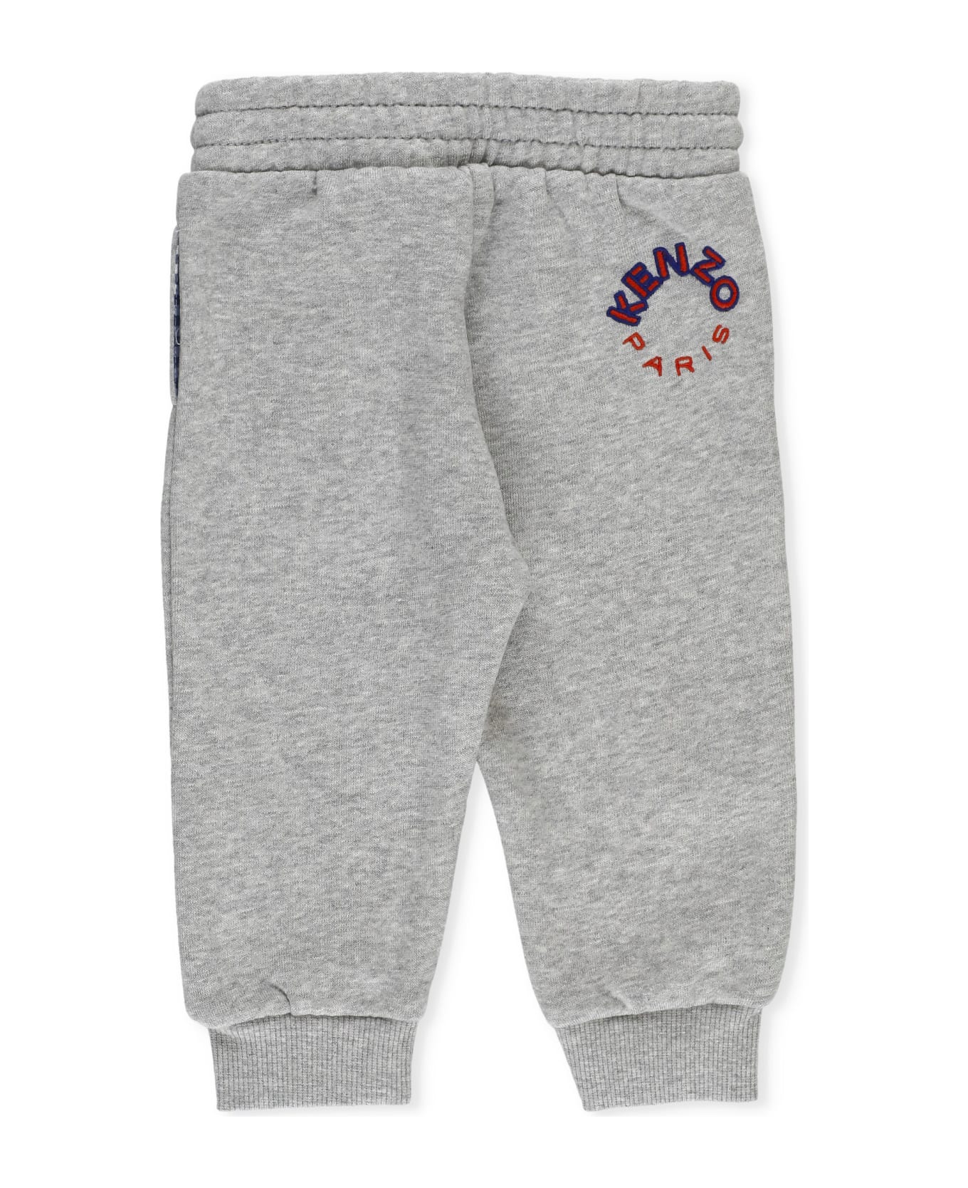 Kenzo Kids Cotton Sweatpants - Grey