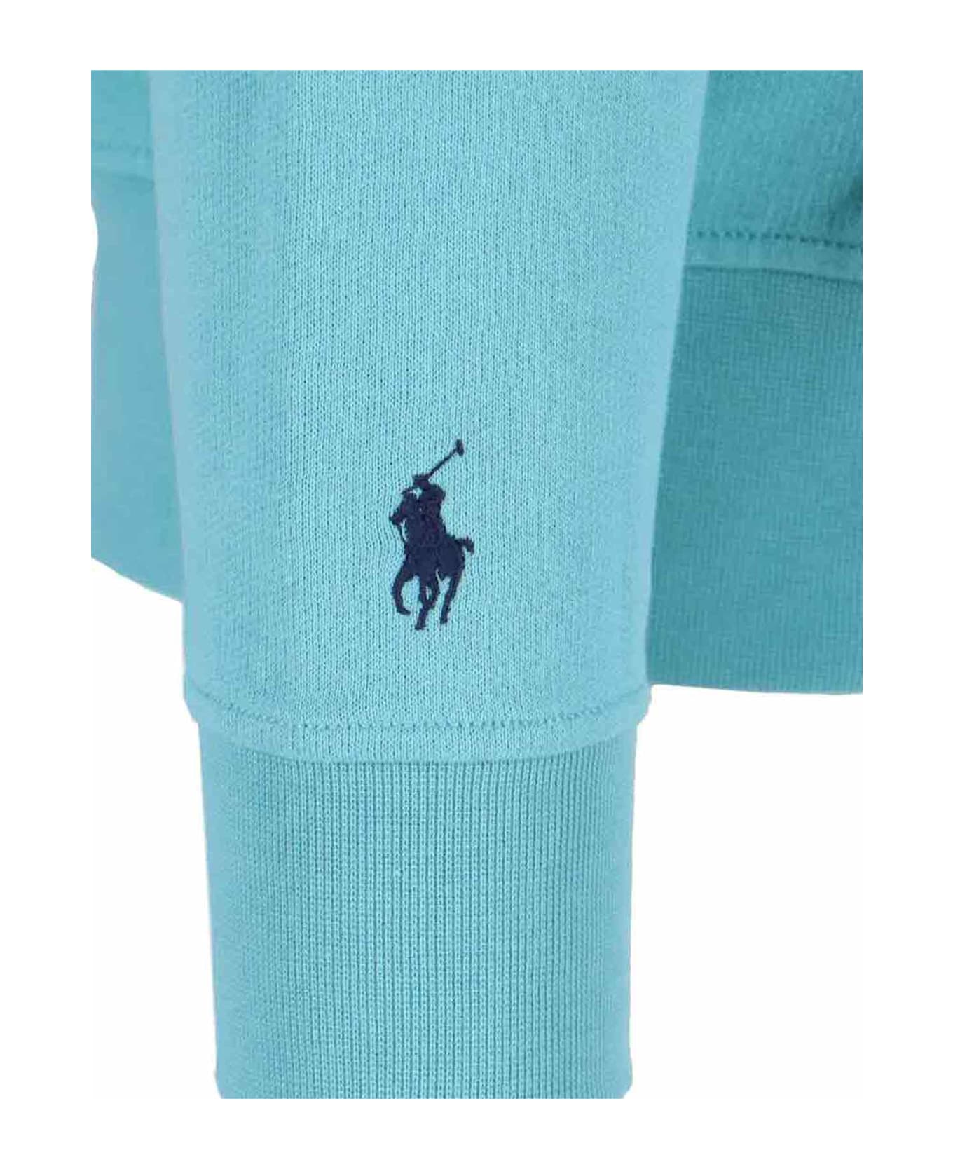 Polo Ralph Lauren Logo Hoodie - Light Blue フリース
